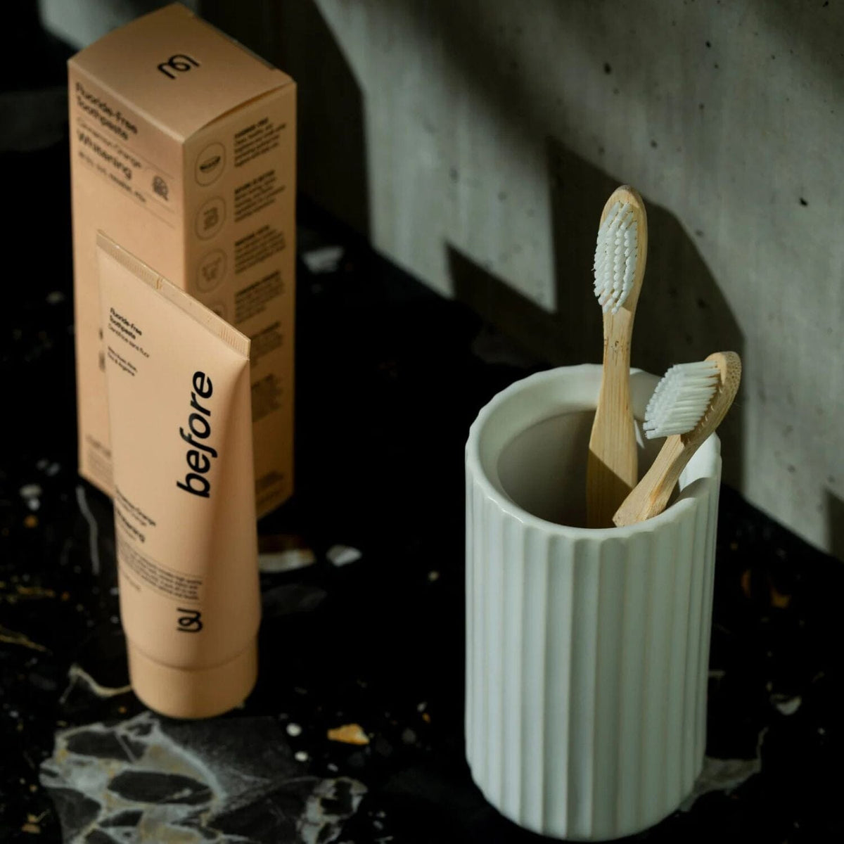 Before Fluoride-Free Whitening Toothpaste - Cinnamon Orange (100ml) Oral Care Before Toothpaste