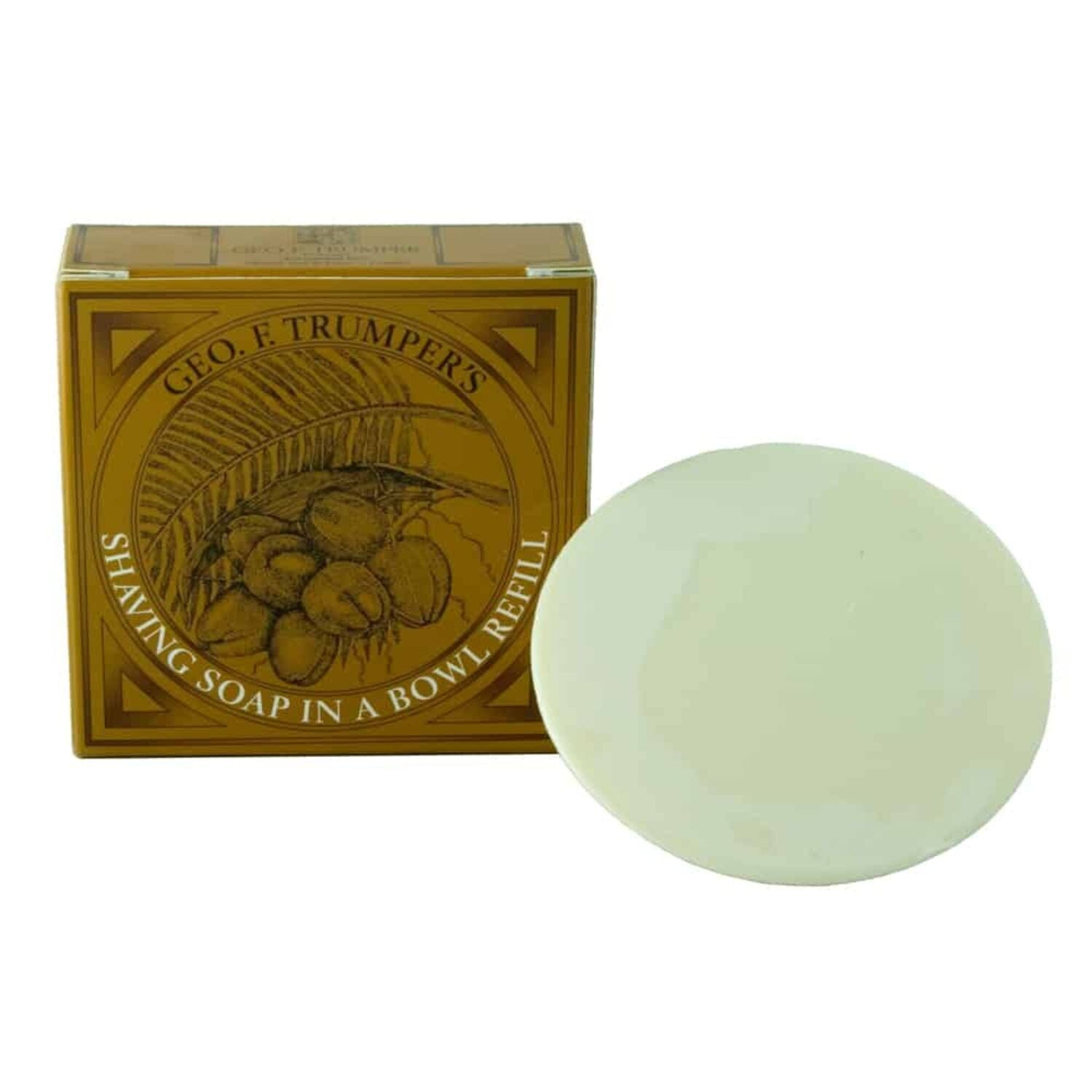 Geo. F. Trumper Coconut Hard Shaving Soap (80g) Shaving Soaps Geo. F. Trumper Soap Only