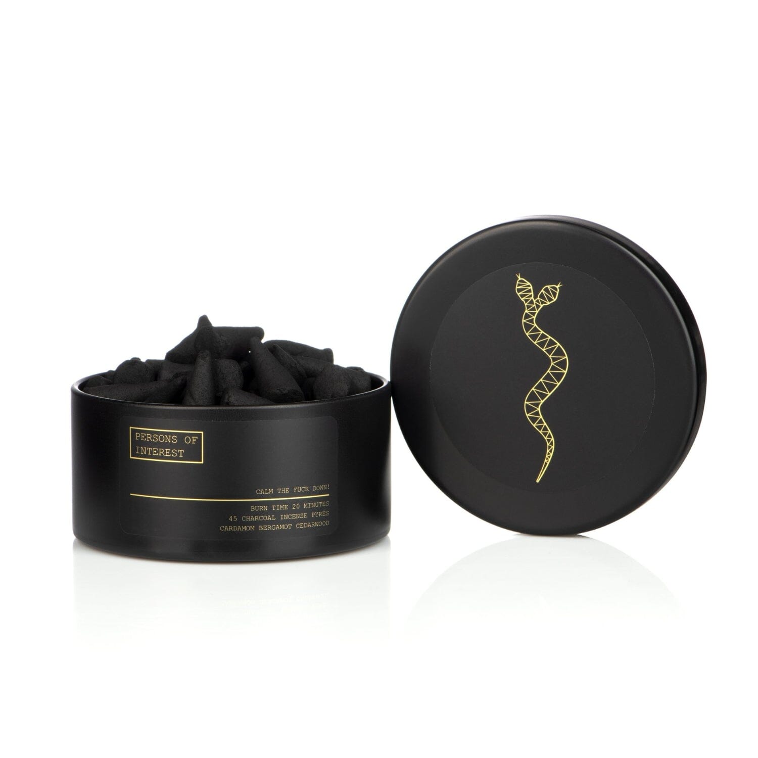 Persons Of Interest Calm The F* Down Incense Cones (45 pyres) Incense Persons Of Interest