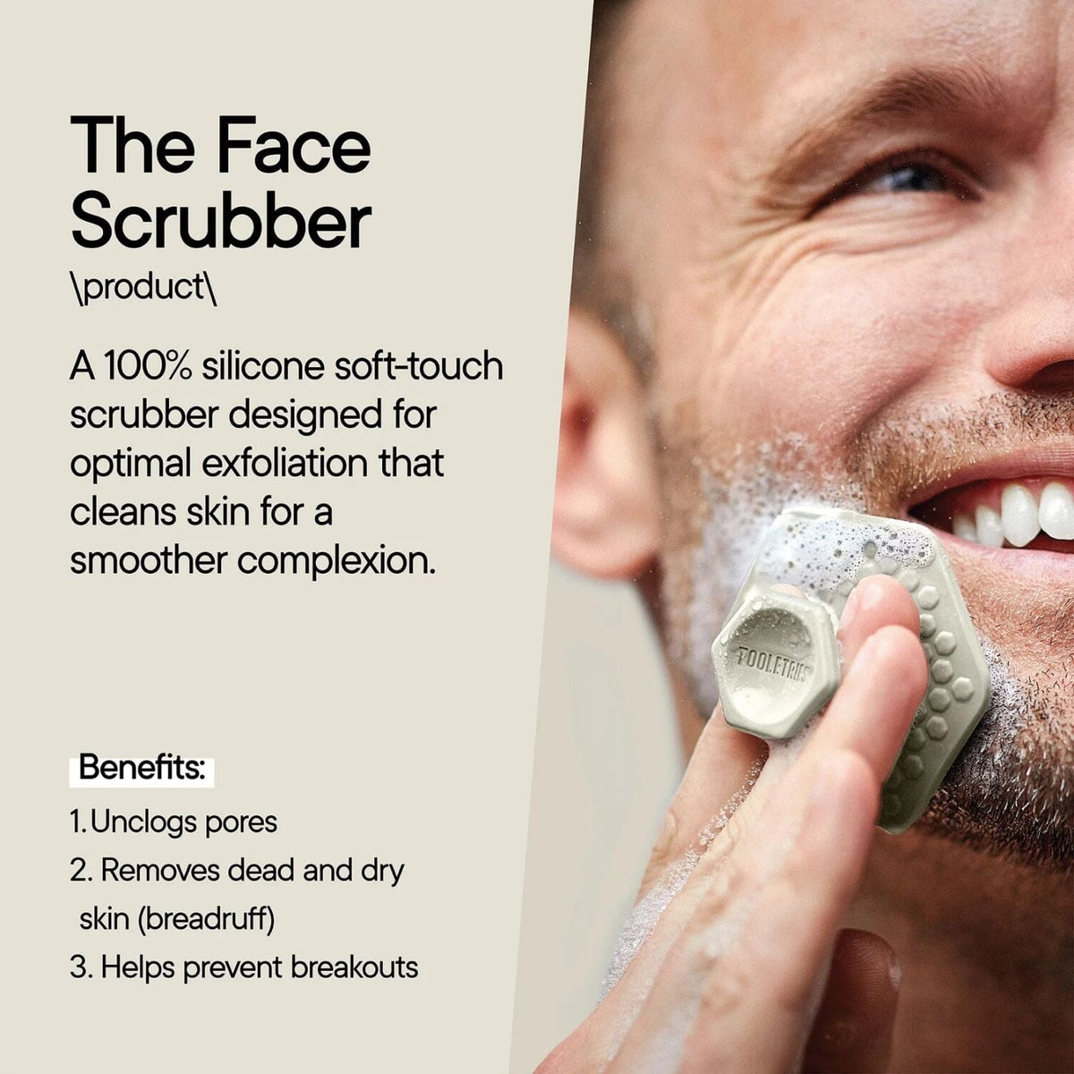 Tooletries The Face Scrubber - Sand Scrubs Tooletries