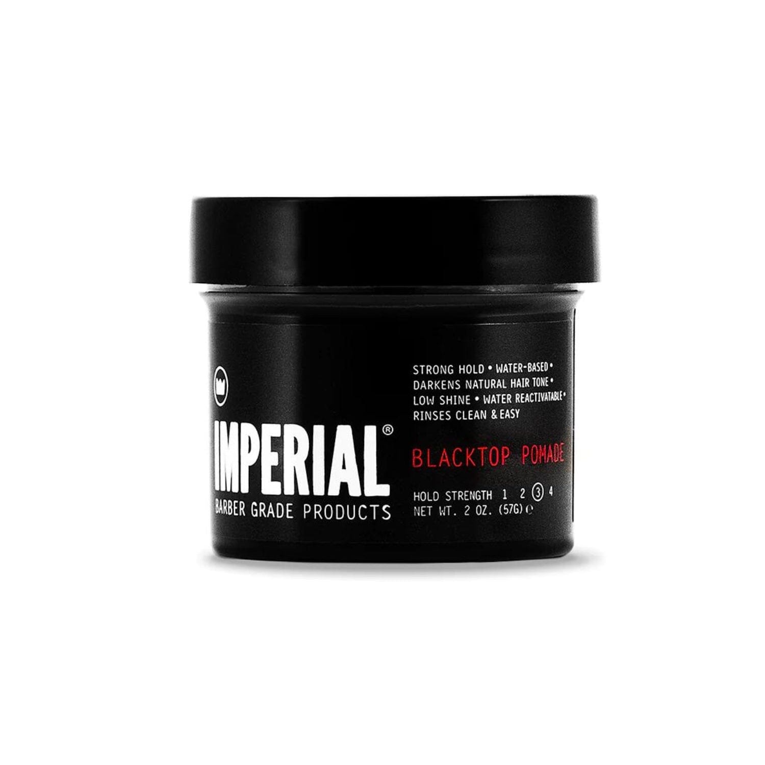Imperial Blacktop Pomade (Size Options) Pomades Imperial Barber Products 57g