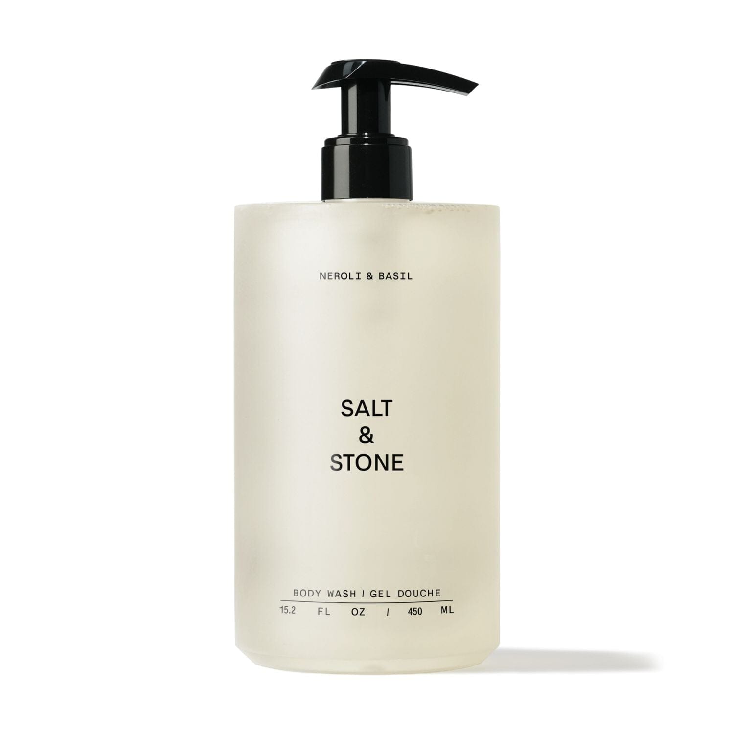 Salt & Stone Body Wash - Neroli & Basil (Size Options) Shower Gels & Washes Salt & Stone 450ml