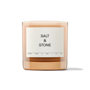Salt & Stone Candle - Black Rose & Oud (240g) Candles Salt & Stone 
