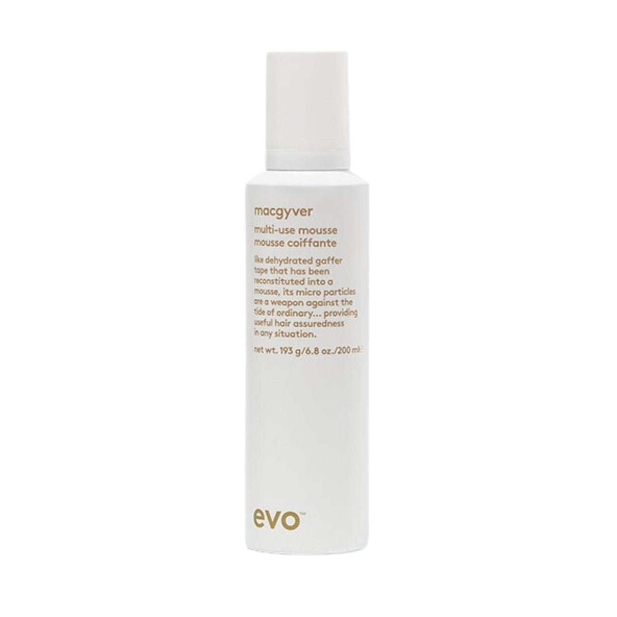 Evo Macgyver Multi-Use Mousse (200ml) Hair Styling Evo