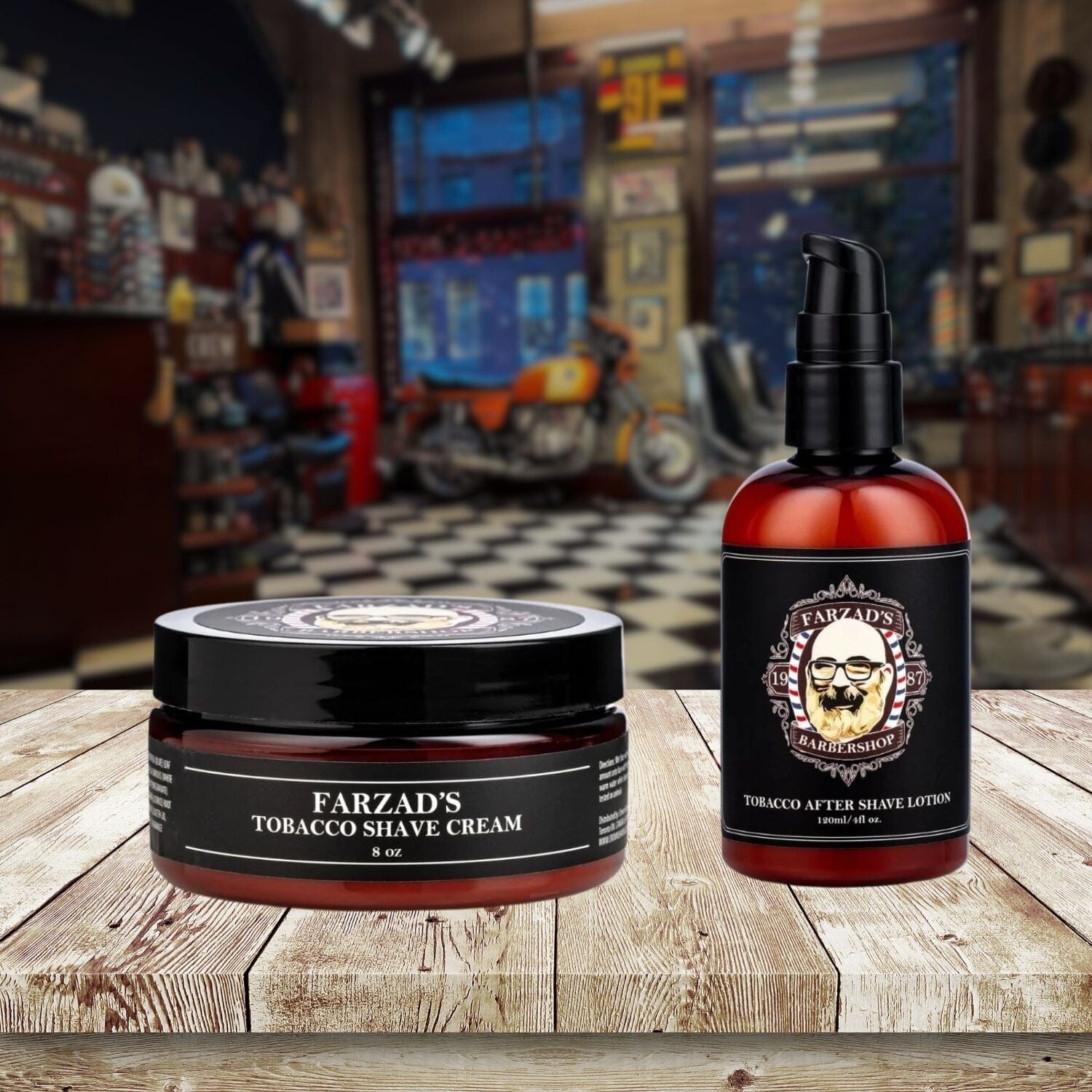 Crown Shaving Co. Farzad's Barbershop Edition Shaving Set Shaving Sets Crown Shaving Co.