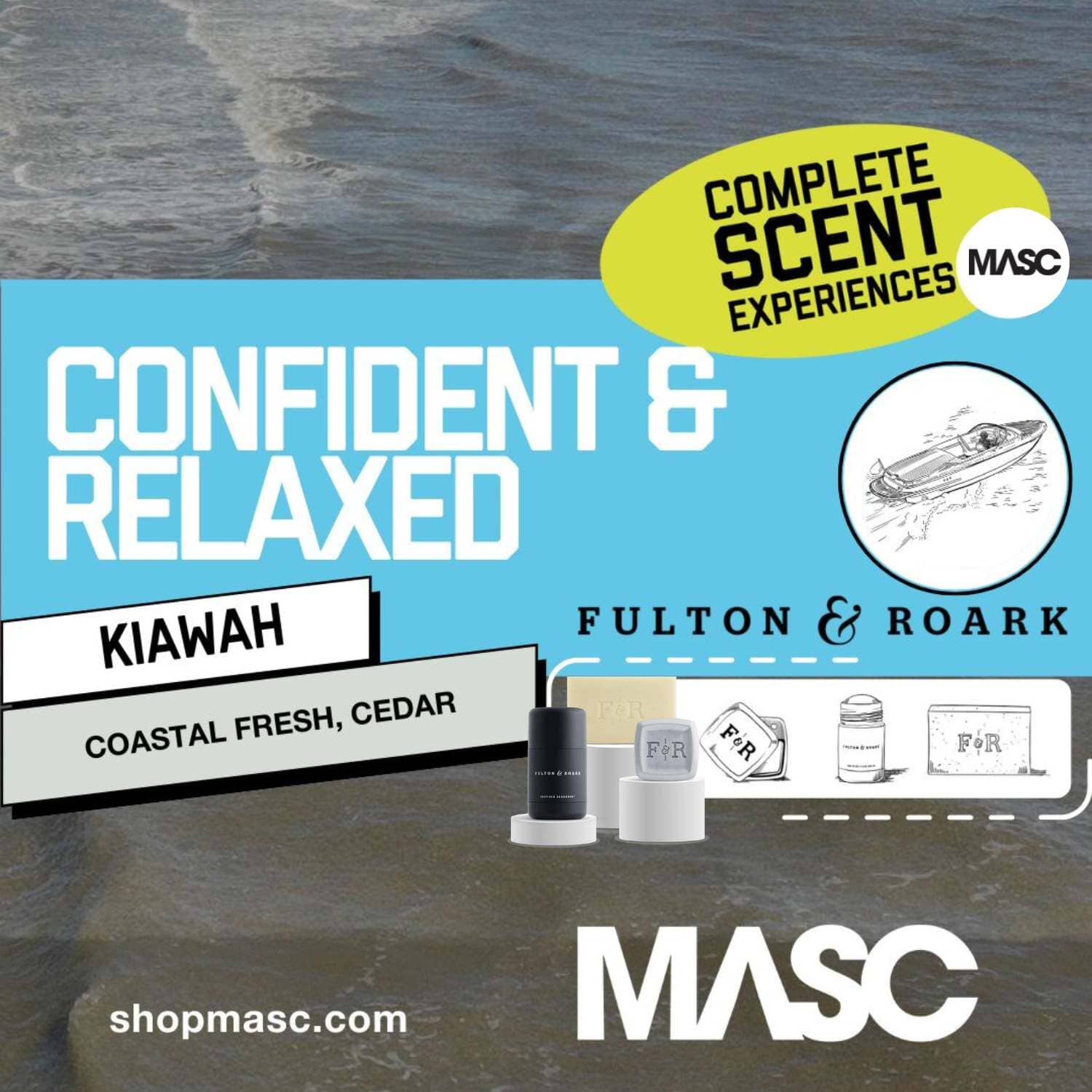 Fulton & Roark The Essentials Fragrance Set (Scent Options) All Sets Fulton & Roark Kiawah