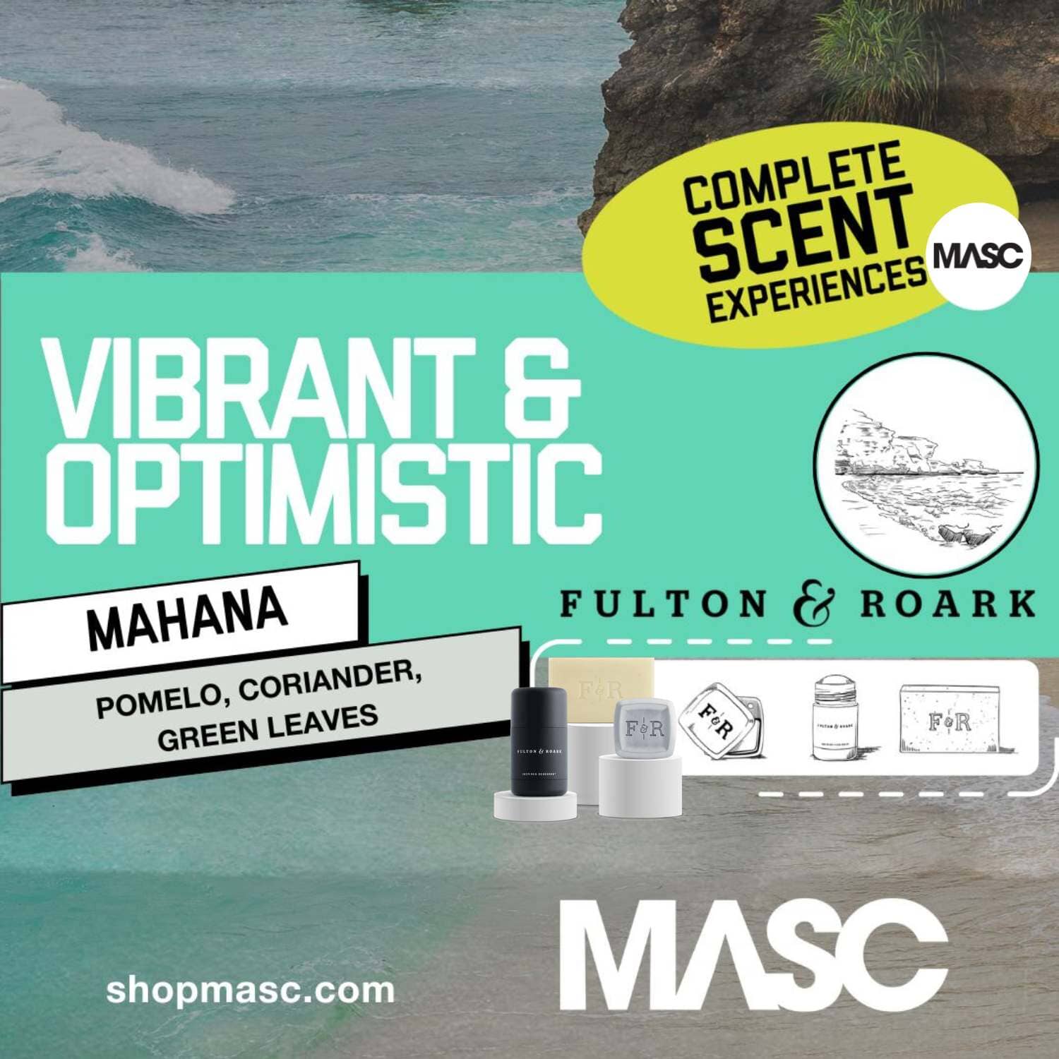 Fulton & Roark The Essentials Fragrance Set (Scent Options) All Sets Fulton & Roark Mahana
