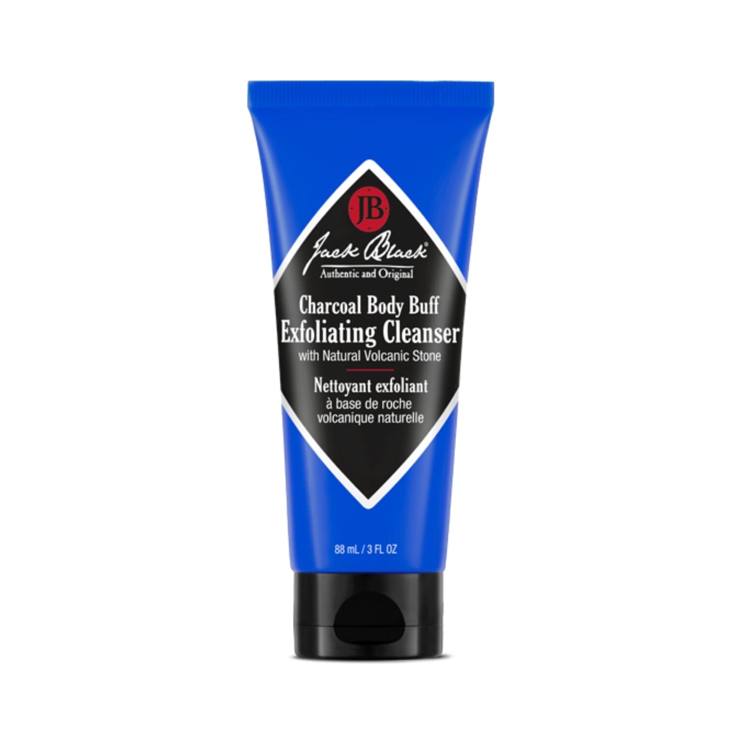 Jack Black Charcoal Body Buff Exfoliating Cleanser (Size Options) Body Scrubs Jack Black 88ml