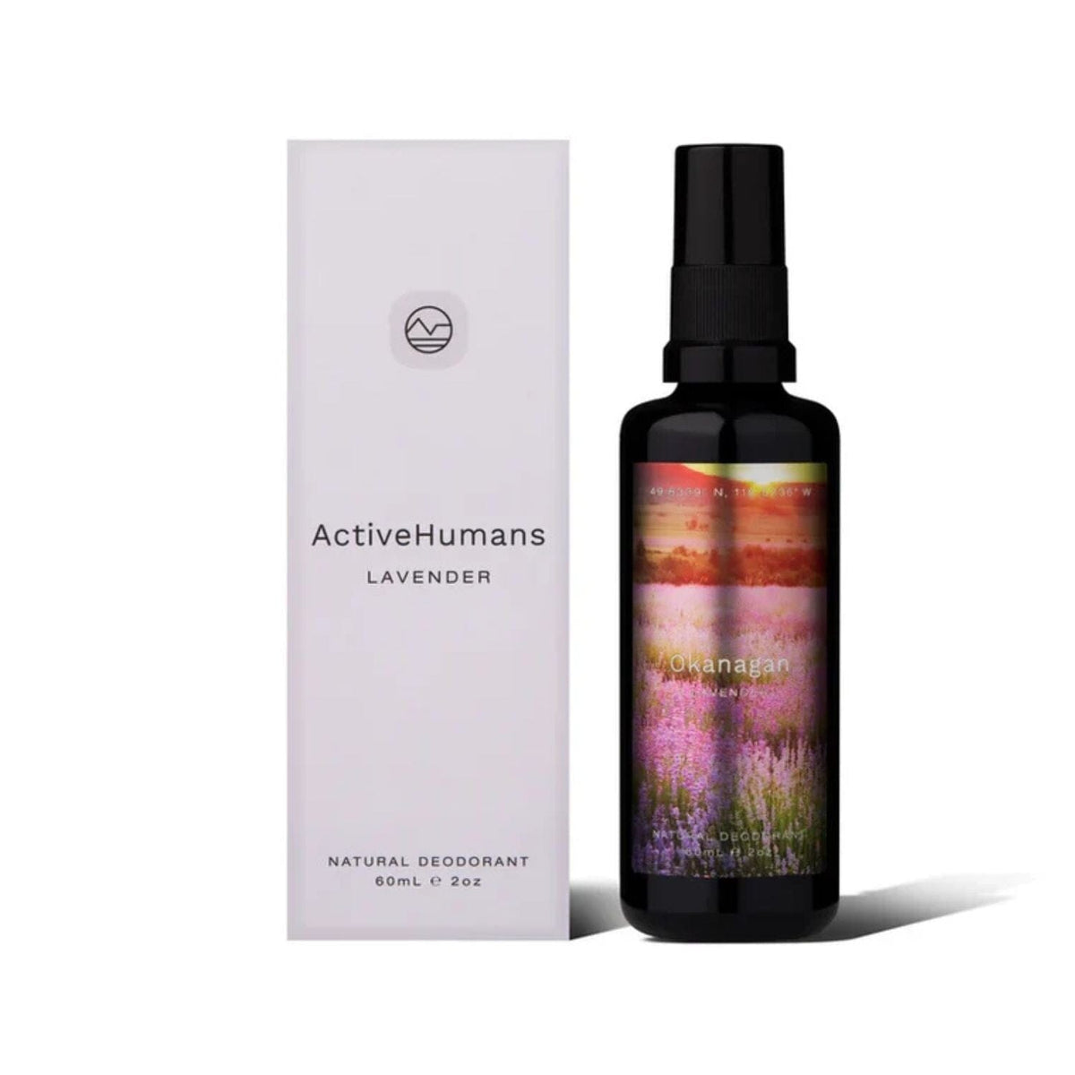 Active Humans Spray Deodorant - Lavender (60ml) Deodorants & Antiperspirants Active Humans