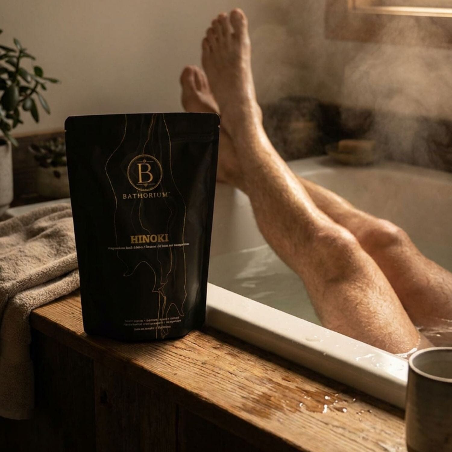 Bathorium Hinoki Magnesium Bath Flake Soak (Size Options) Bath Salt / Soaks Bathorium