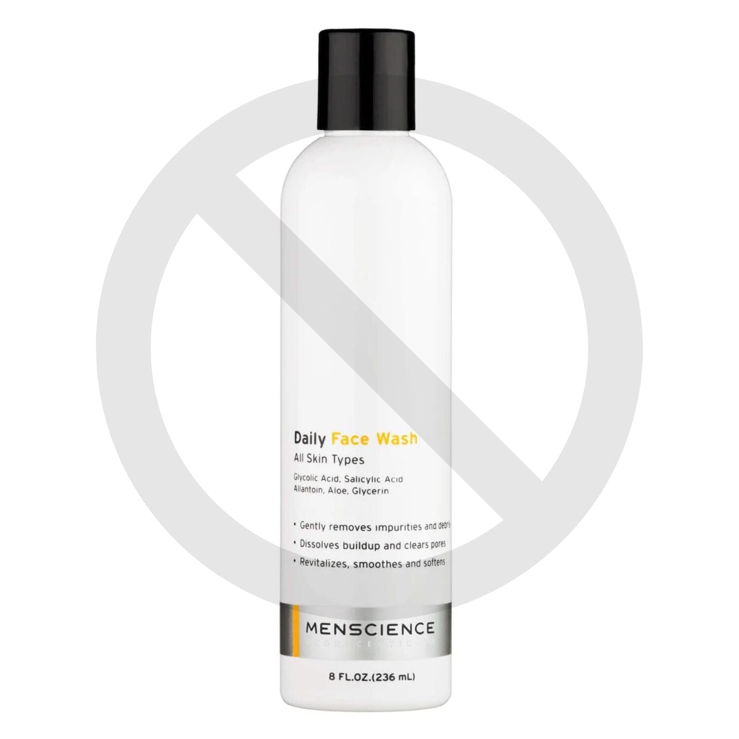 Menscience Daily Face Wash (236ml) Cleansers Menscience