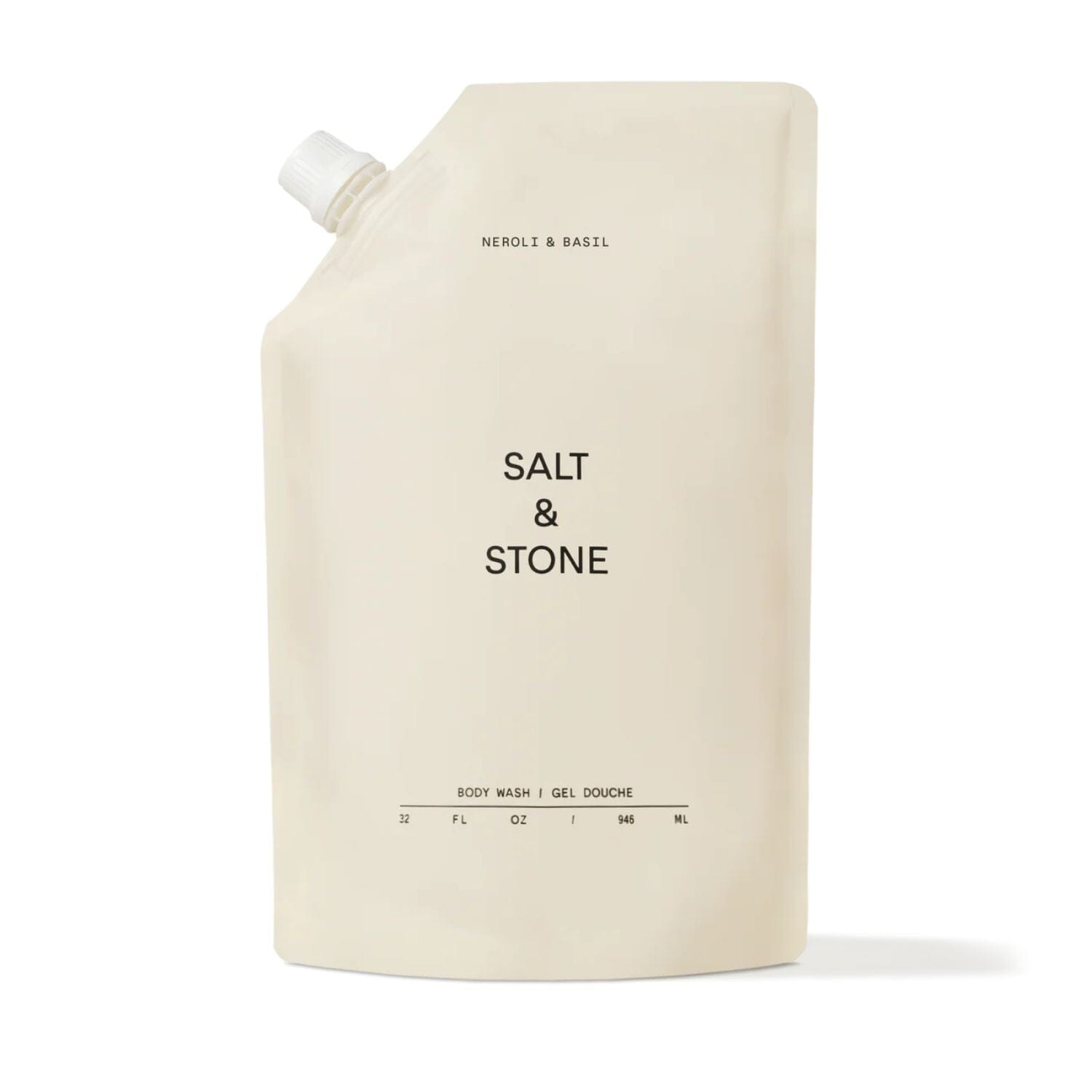 Salt & Stone Body Wash - Neroli & Basil (Size Options) Shower Gels & Washes Salt & Stone 946ml (REFILL POUCH)