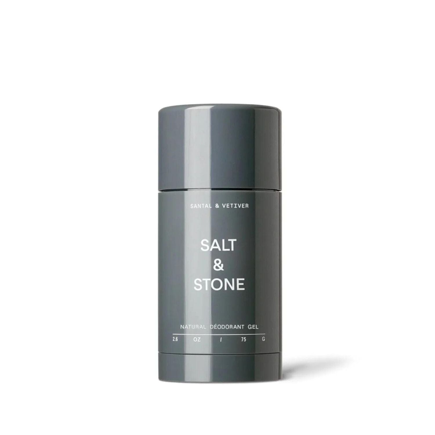 Salt & Stone Formula No 2 Natural Deodorant Gel For Sensitive Skin - Santal & Vetiver (75g) Deodorants & Antiperspirants Salt & Stone