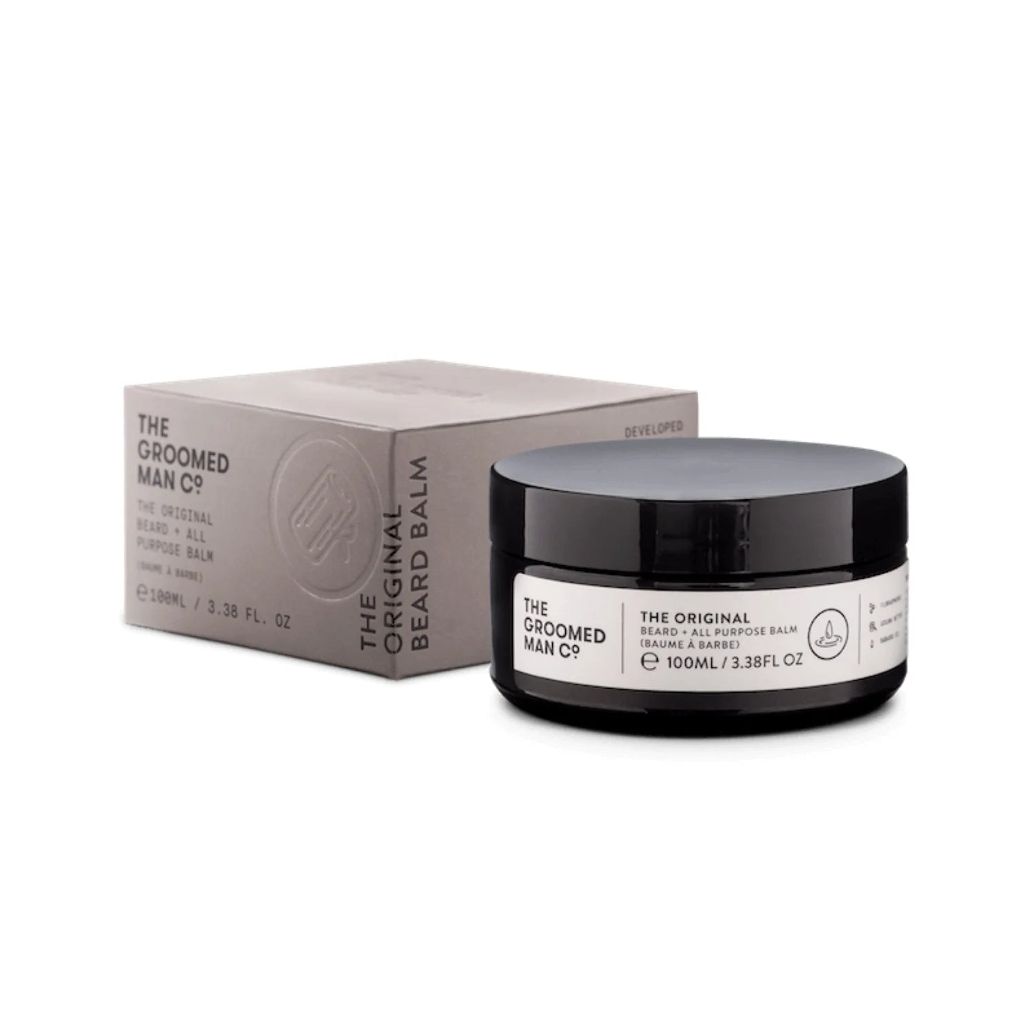 The Groomed Man Co. Beard Balm - The Original (100ml) Beard Balms The Groomed Man Co.