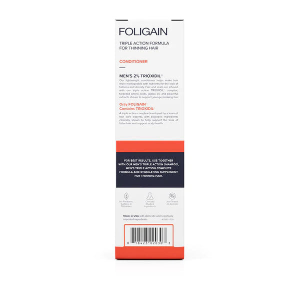 Foligain Stimulating Conditioner for Thinning Hair with 2% Trioxidil (236ml) Hair Loss Treatments Foligain