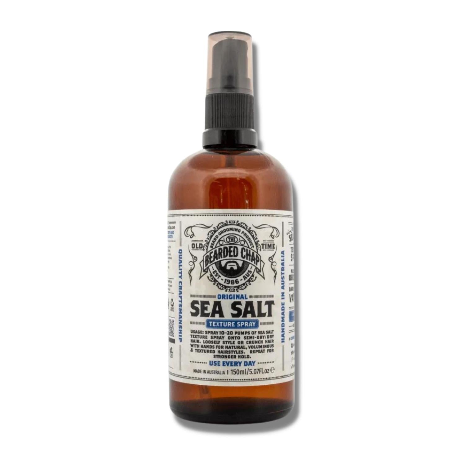 The Bearded Chap Sea Salt Texture Spray (150ml) Hair Styling The Bearded Chap