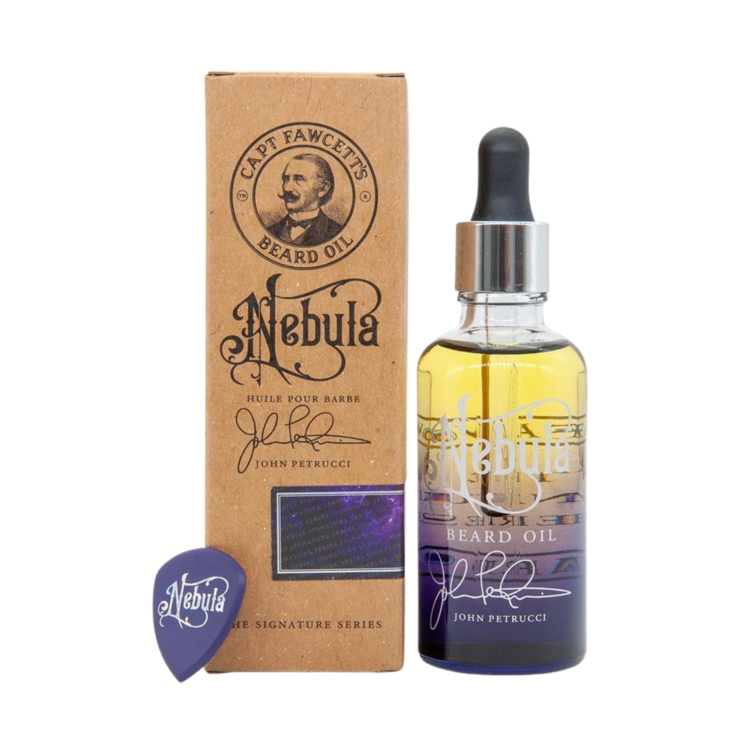 Captain Fawcett's John Petrucci's Nebula Beard Oil (Size Options) Beard OIls Capt. Fawcett 50ml