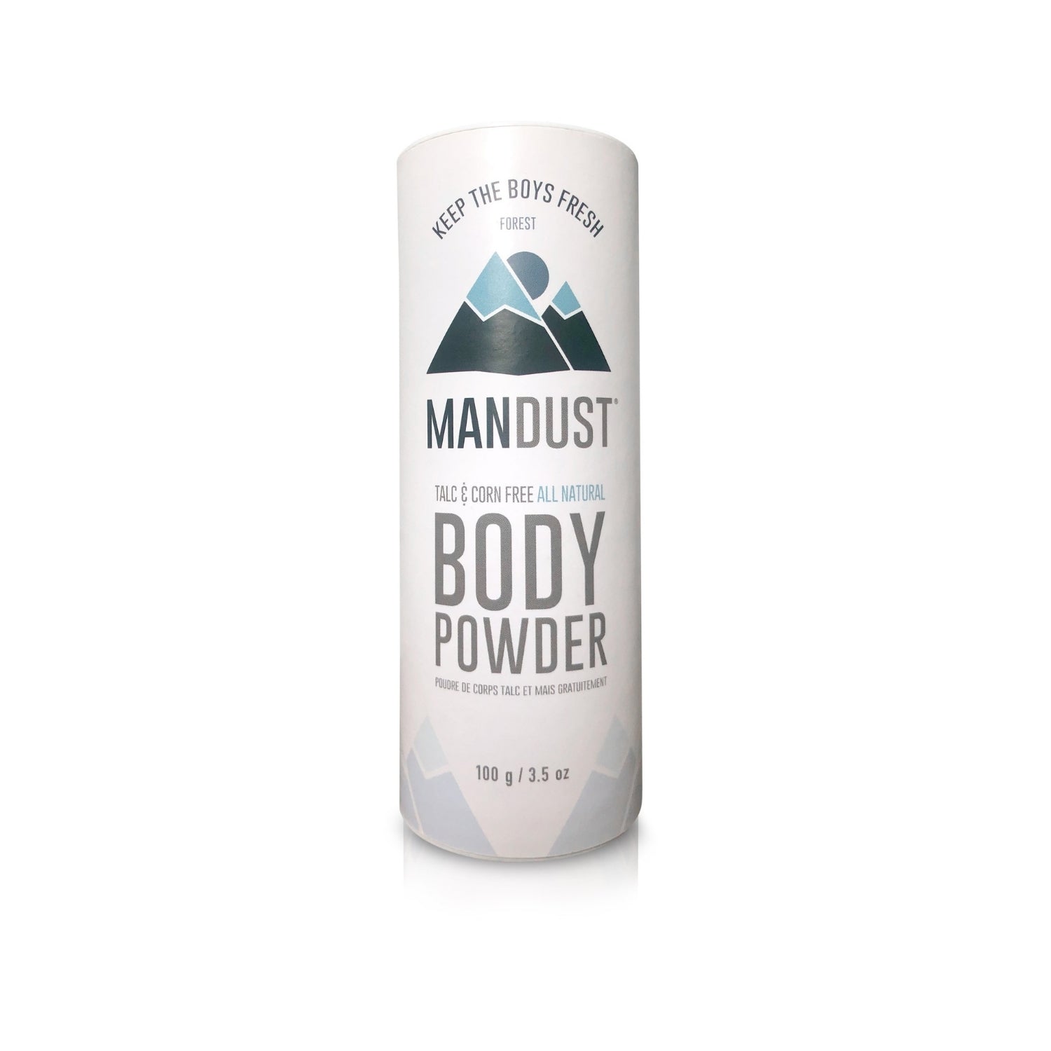 Mandust All Natural Body Powder (100g) Body Powders Mandust