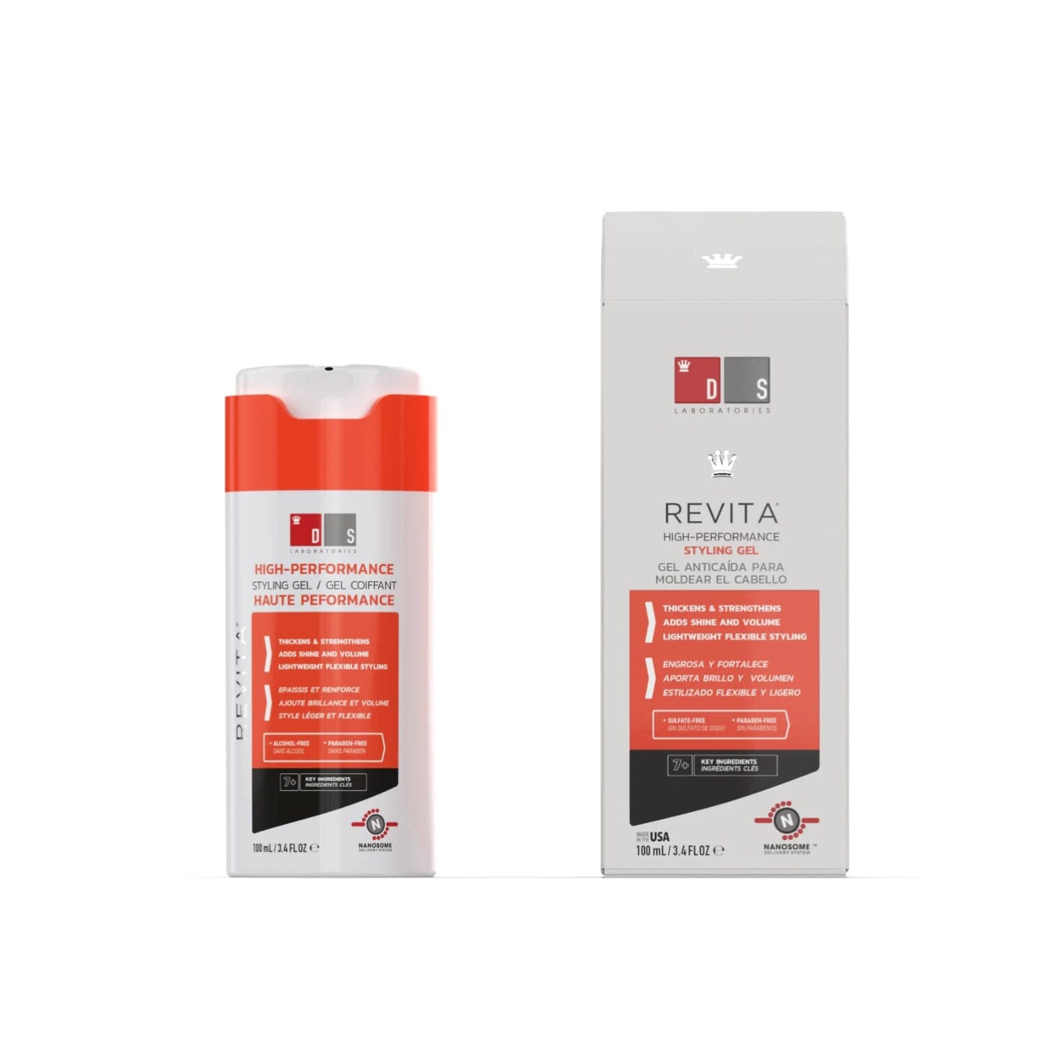 DS Laboratories Revita High Performance Styling Gel (100ml) Gels DS Laboratories