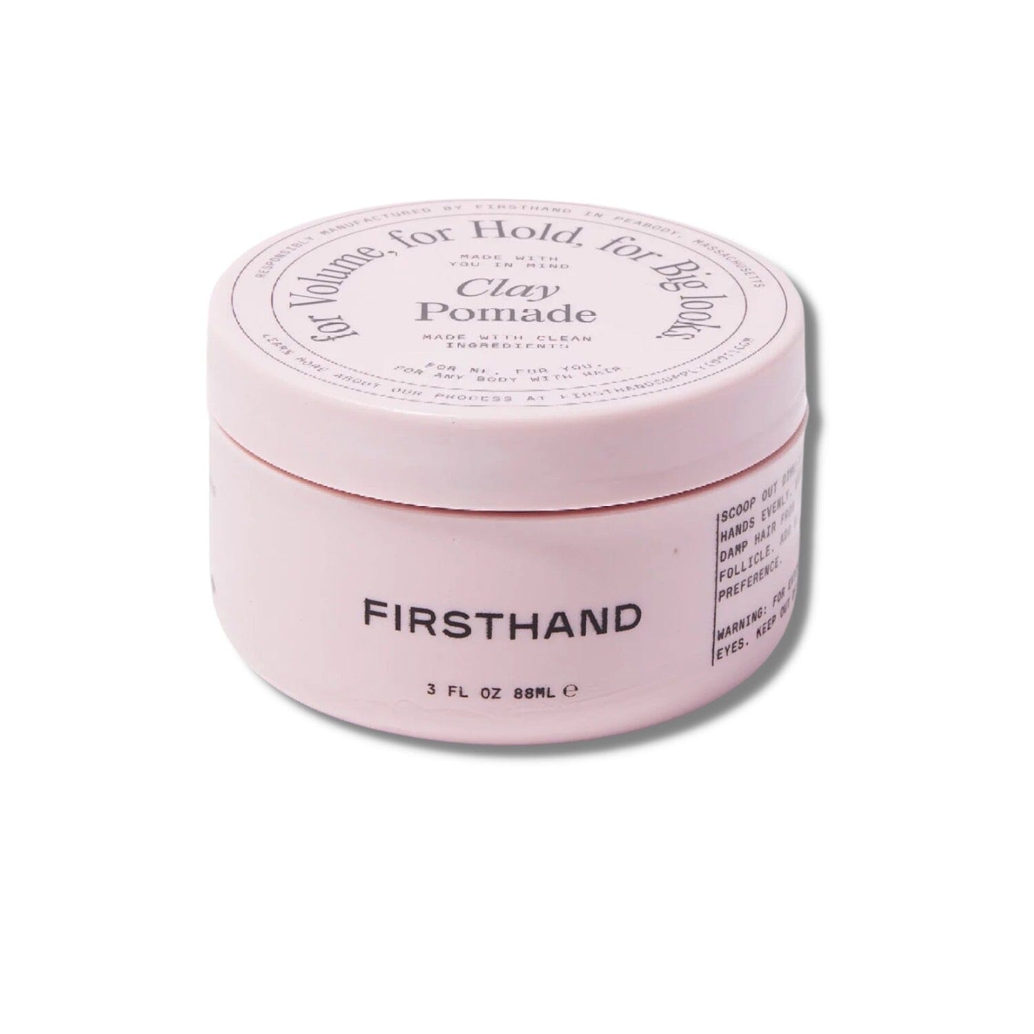 Firsthand Clay Pomade (Size Options) Clays Firsthand