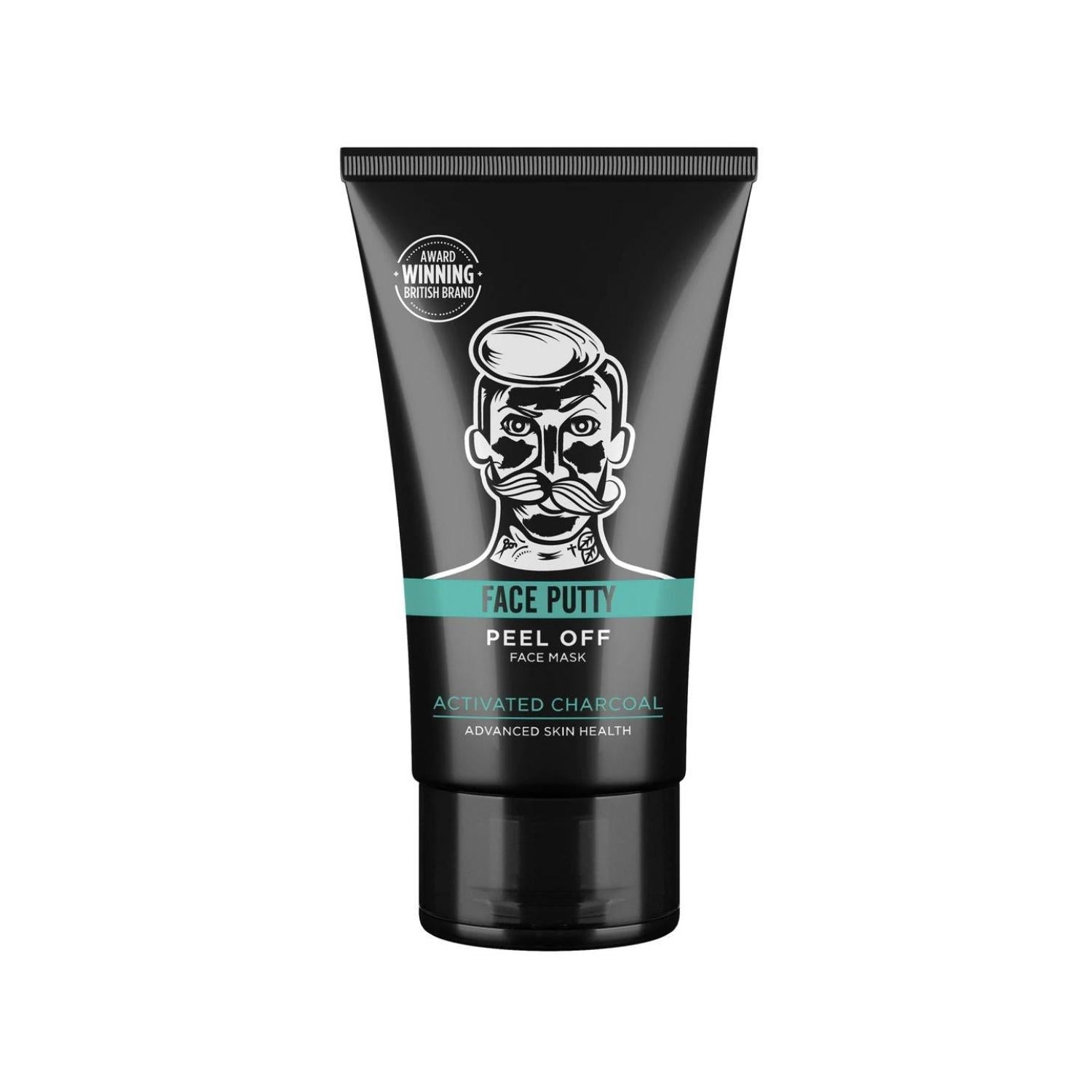 Barber Pro Face Putty Peel-Off Mask With Activated Charcoal (40ml) Masks Barber Pro