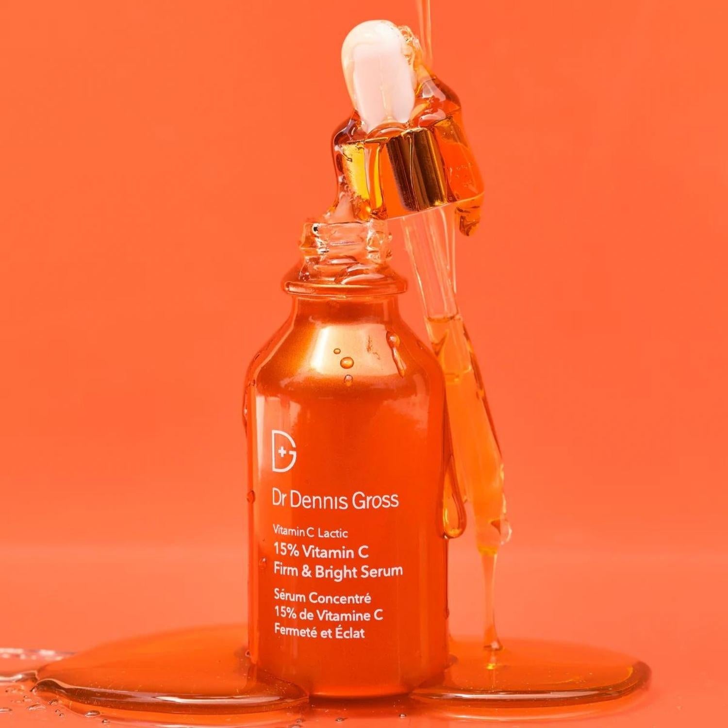 Dr. Dennis Gross Skincare Vitamin C Lactic 15% Vitamin C Firm & Bright Serum (30ml) Serums Dr. Dennis Gross