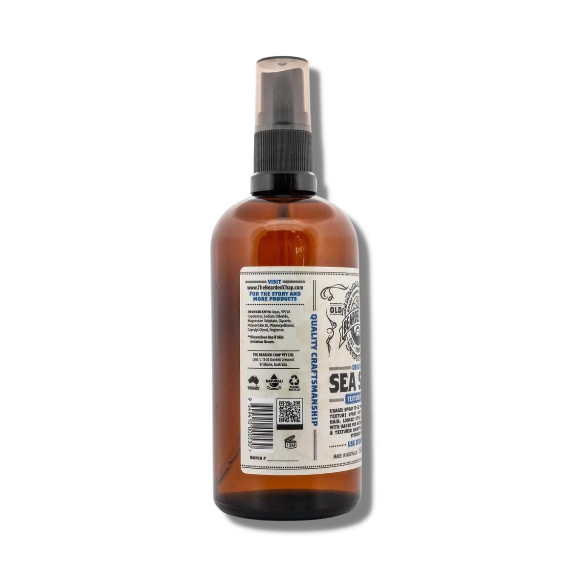 The Bearded Chap Sea Salt Texture Spray (150ml) Hair Styling The Bearded Chap