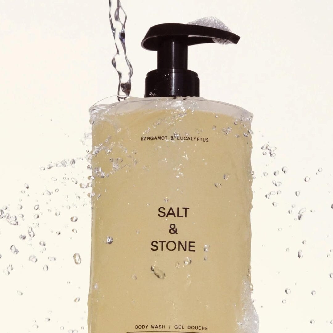 Salt & Stone Antioxidant Body Wash - Bergamot & Eucalyptus (Size Options) Shower Gels & Washes Salt & Stone