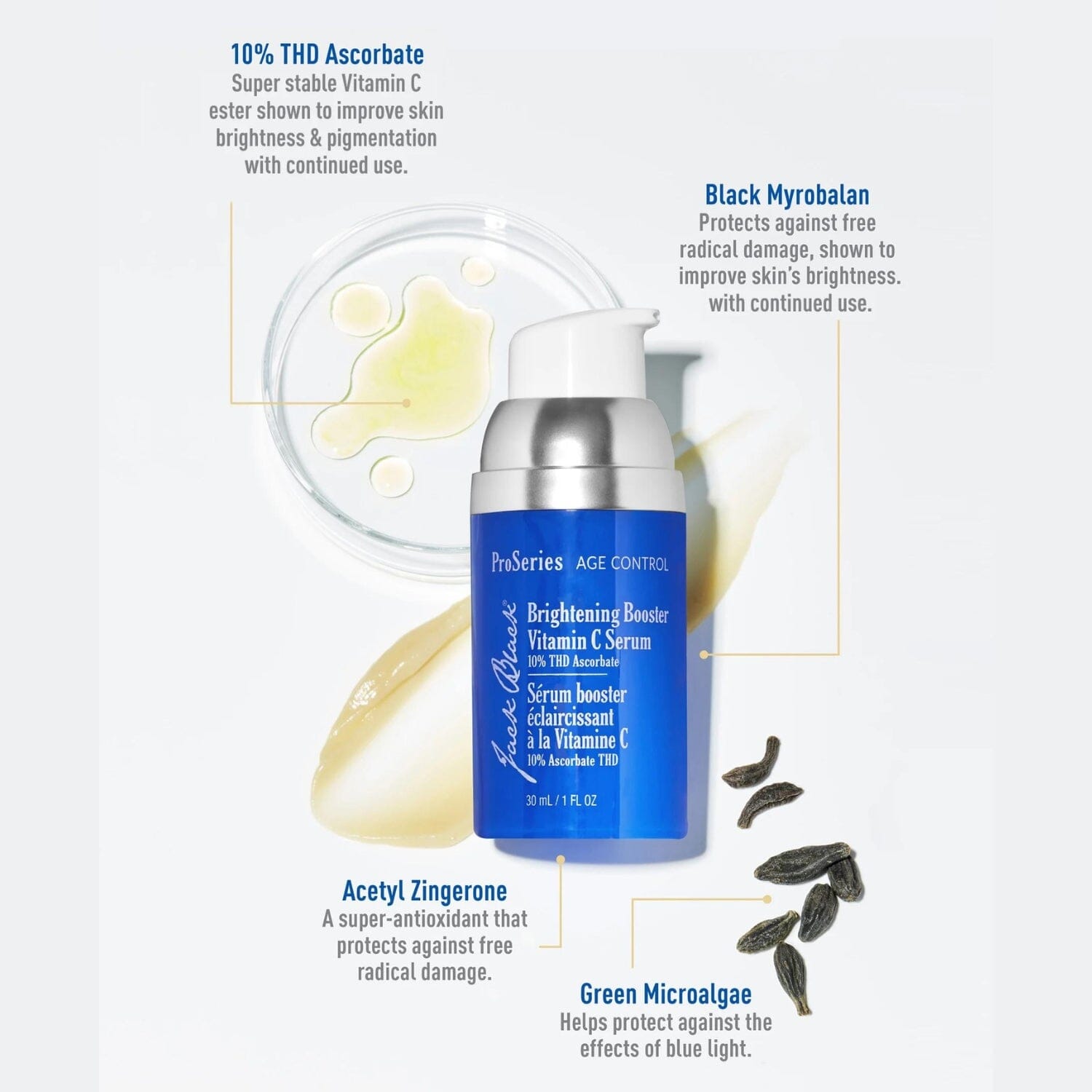 Jack Black Brightening Booster Vitamin C Serum (30ml) Serums Jack Black