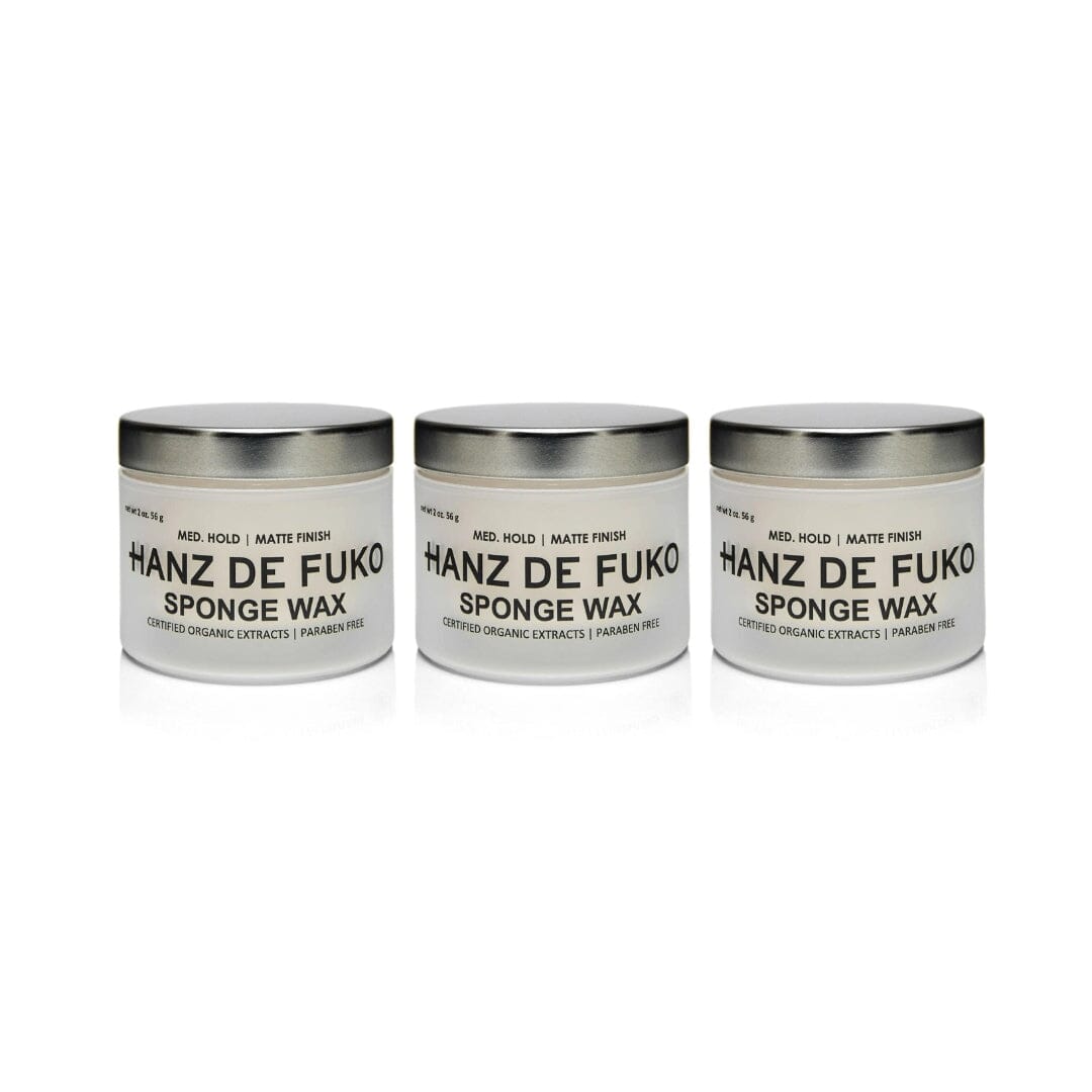 Hanz de Fuko Sponge Wax Trio (3 x 56g) Putties & Pastes Hanz de Fuko