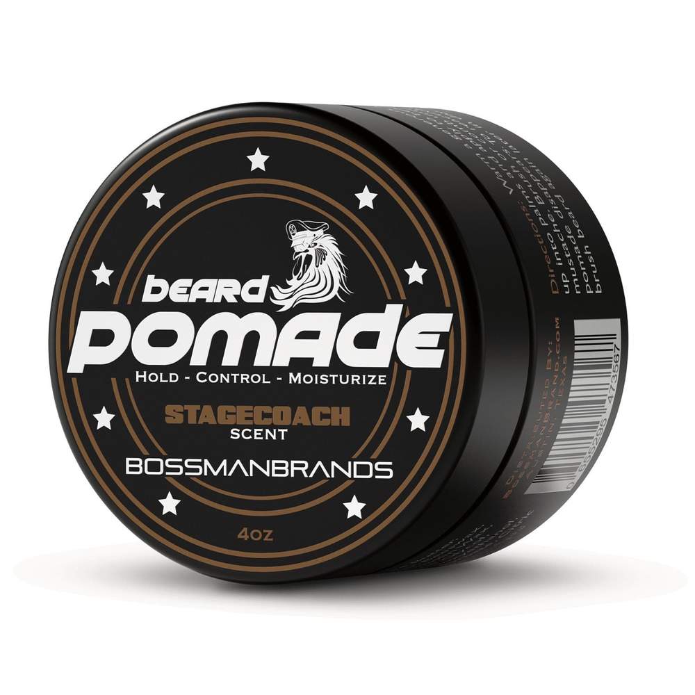Bossman Beard Pomade (4oz) - Scent Options Beard Balms Bossman Stagecoach