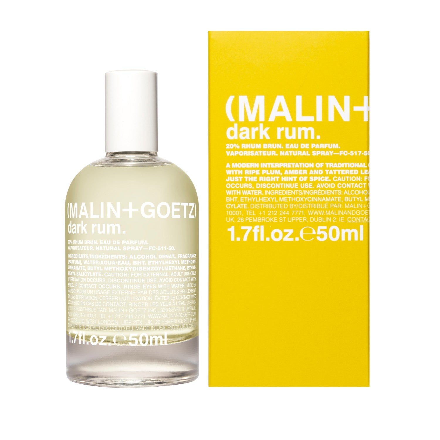 (Malin+Goetz) Dark Rum EDP (50ml) Eau de Parfum (Malin+Goetz)