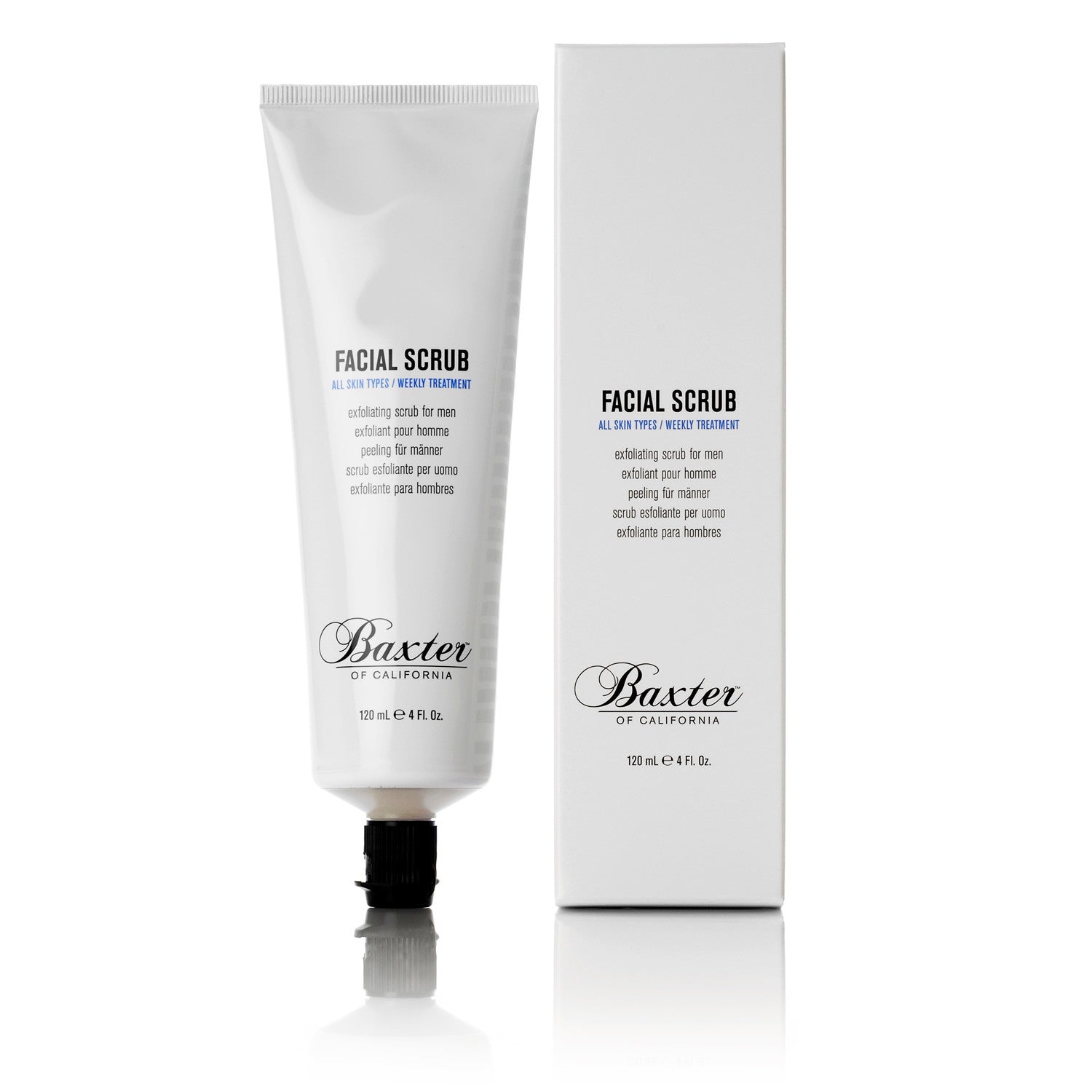 Baxter of California Facial Scrub (120ml) Scrubs Baxter Of California