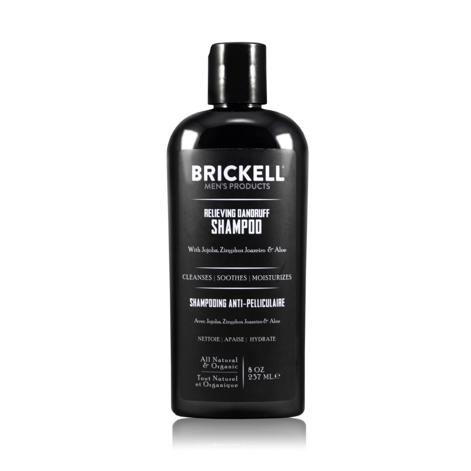Brickell Relieving Dandruff Shampoo (Size Options) Shampoos Brickell 237ml