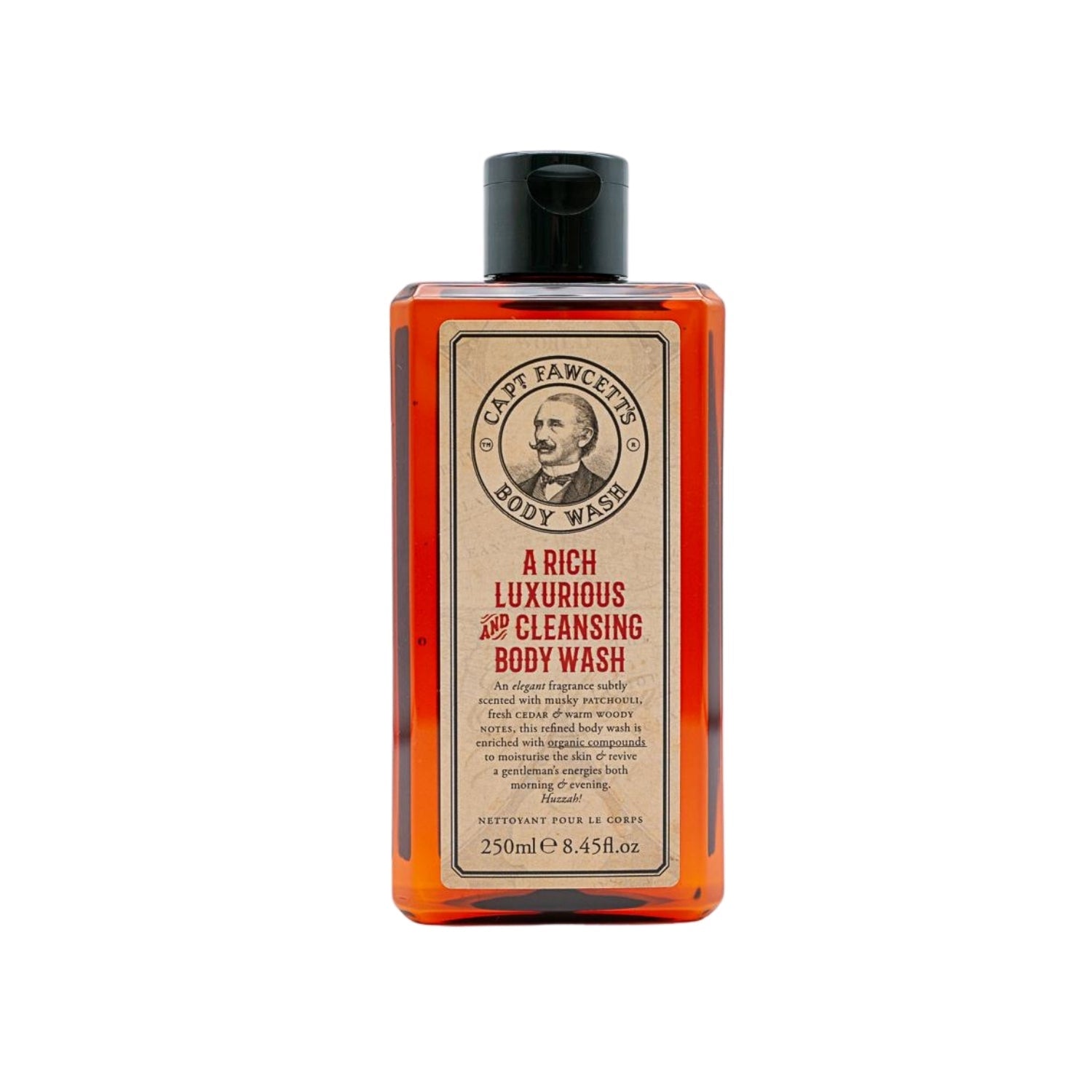 Captain Fawcett's Body Wash (250ml) Shower Gels & Washes Capt. Fawcett