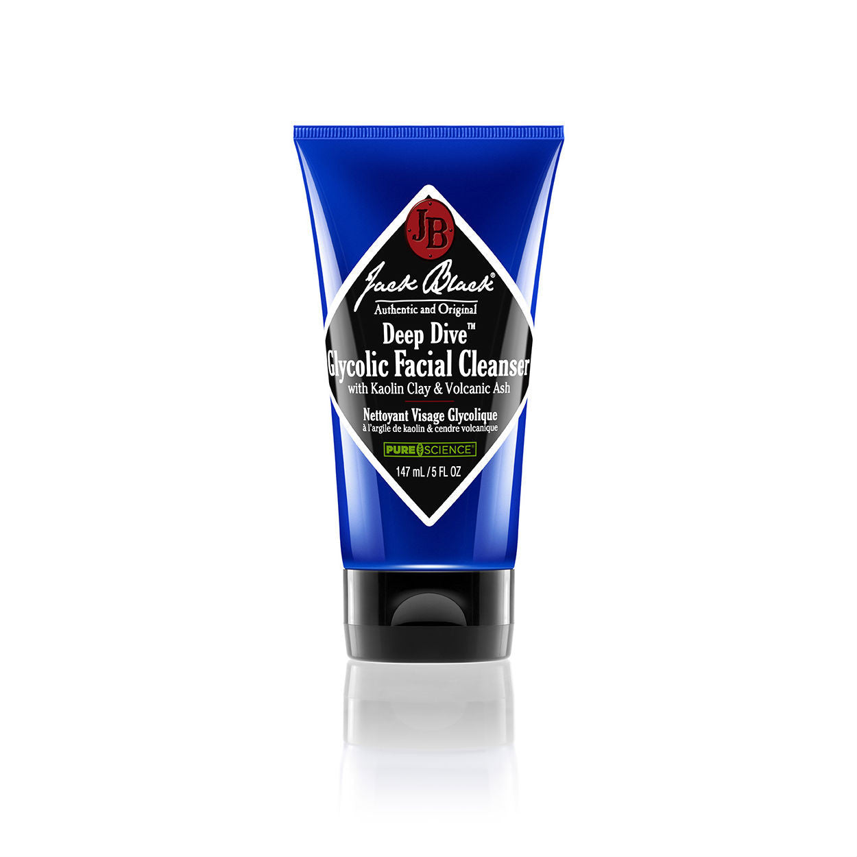 Jack Black Deep Dive Glycolic Facial Cleanser (Size Options) Cleansers Jack Black 142g