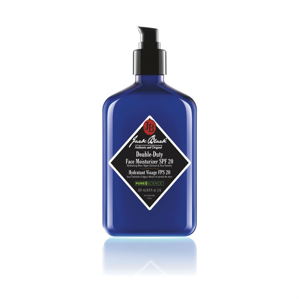 Jack Black Double Duty Face Moisturizer SPF 20 (Size Options) SPF Moisturizers Jack Black