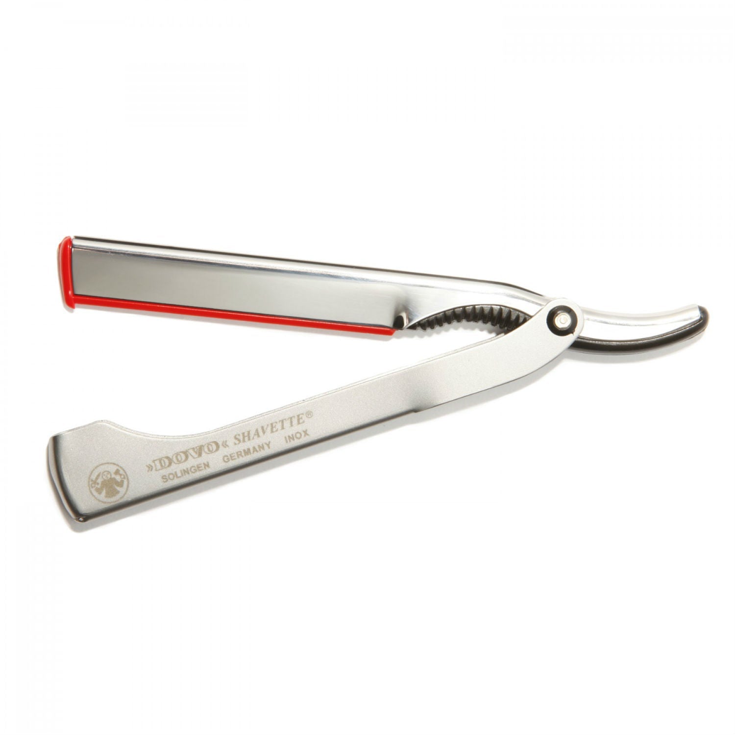 Dovo Shavette, Polished Stainless Steel with Satin Stainless Steel Handle Shavettes & Straight Razors Dovo
