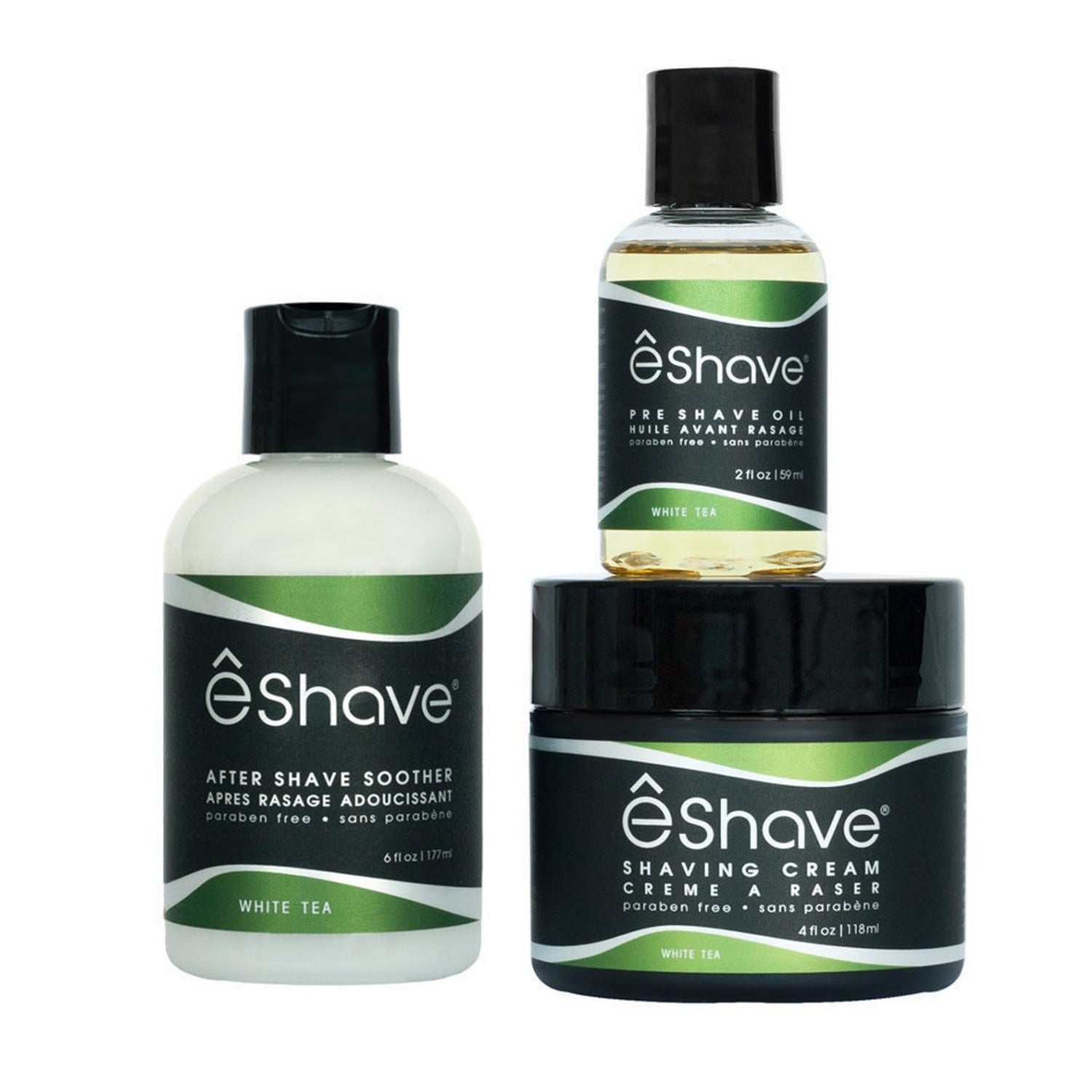 eShave White Tea Shaving Collection Shaving Sets eShave