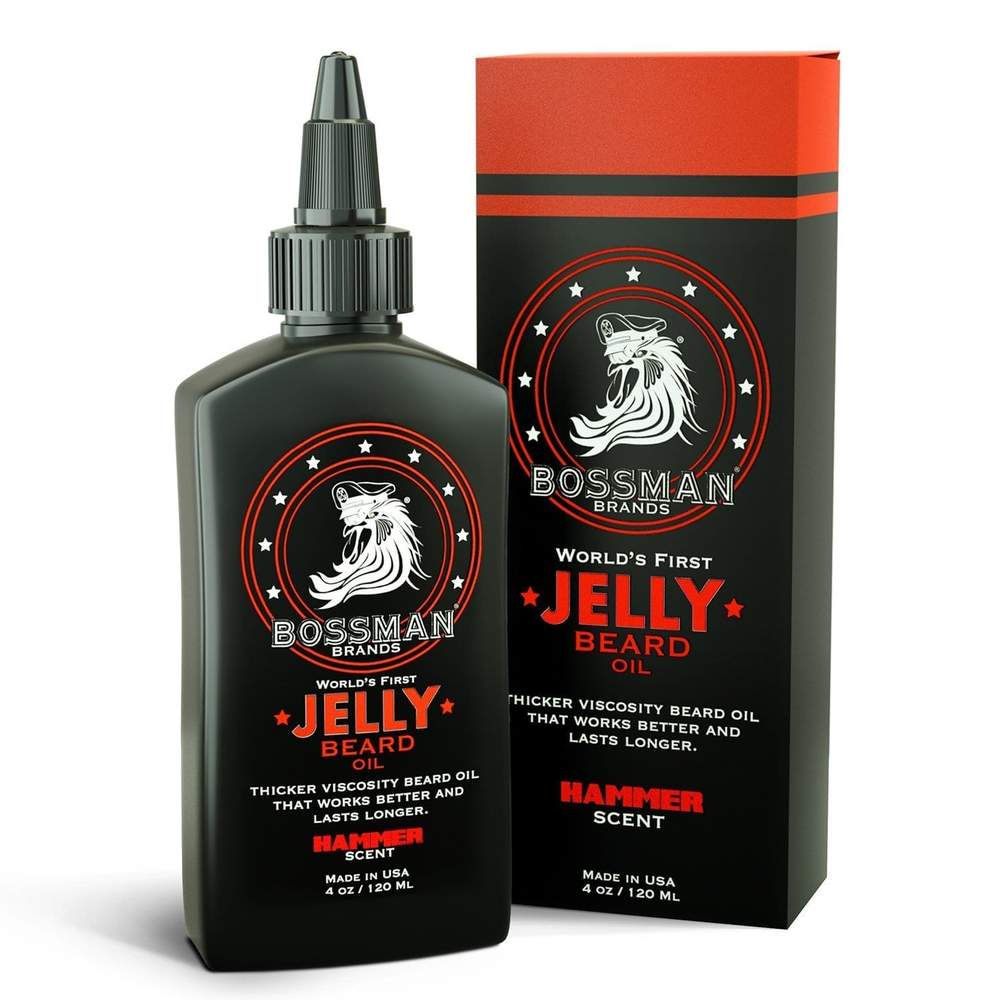 Bossman Jelly Beard Oil (4oz) - Scent Options Beard OIls Bossman Hammer