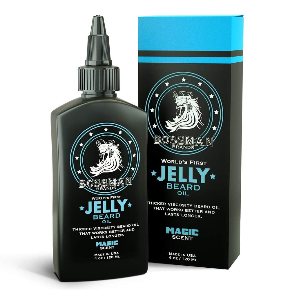 Bossman Jelly Beard Oil (4oz) - Scent Options Beard OIls Bossman Magic