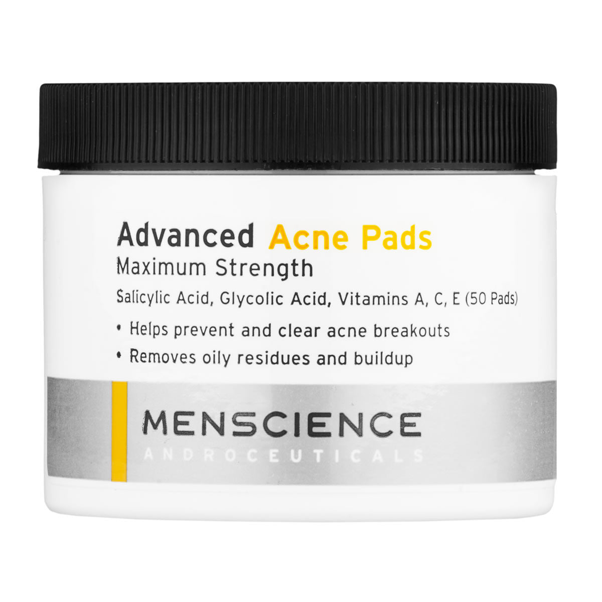 Menscience Advanced Acne Pads (50 pads) Pads & Peels Menscience