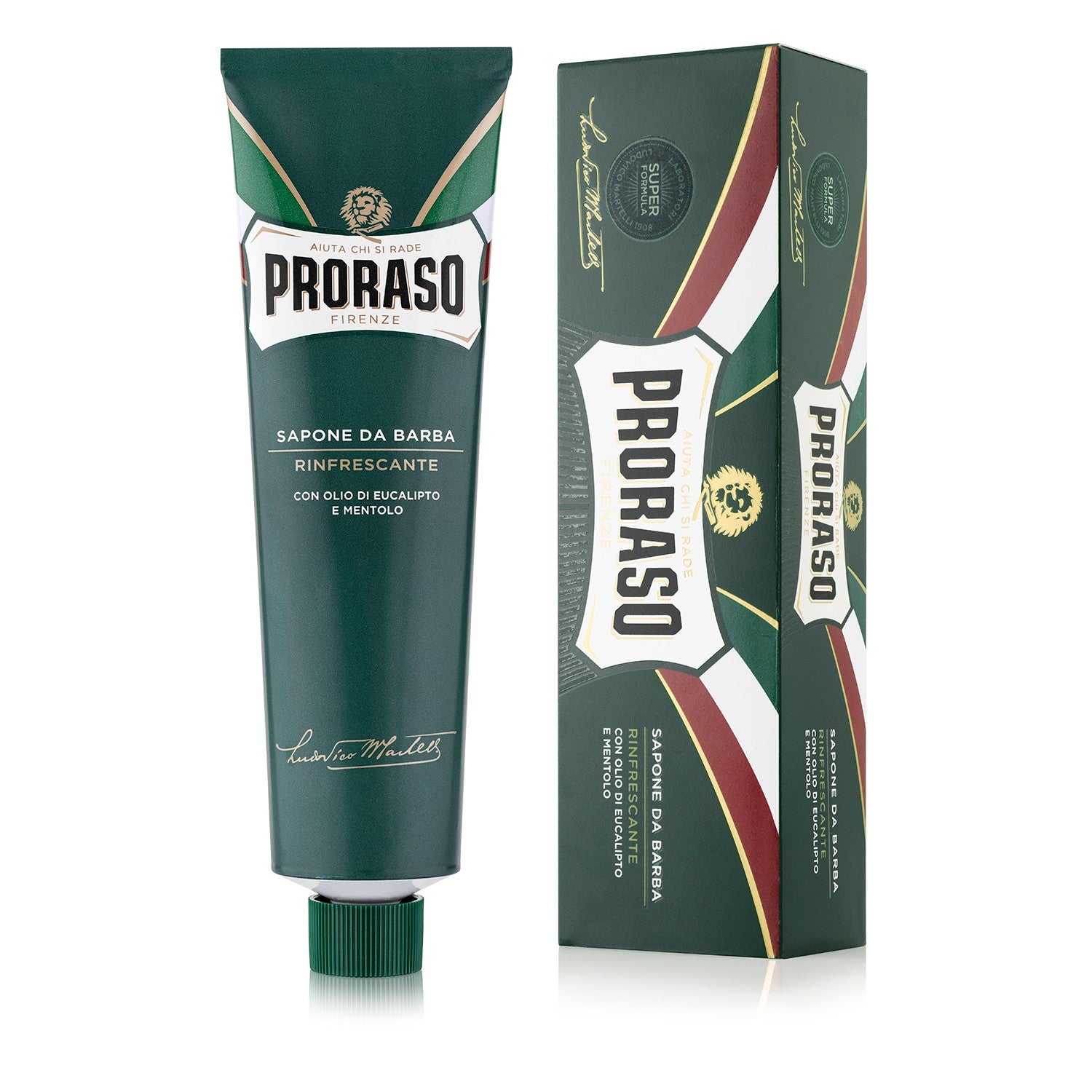 Proraso Shaving Cream - Eucalyptus & Menthol (150ml) Shaving Creams Proraso