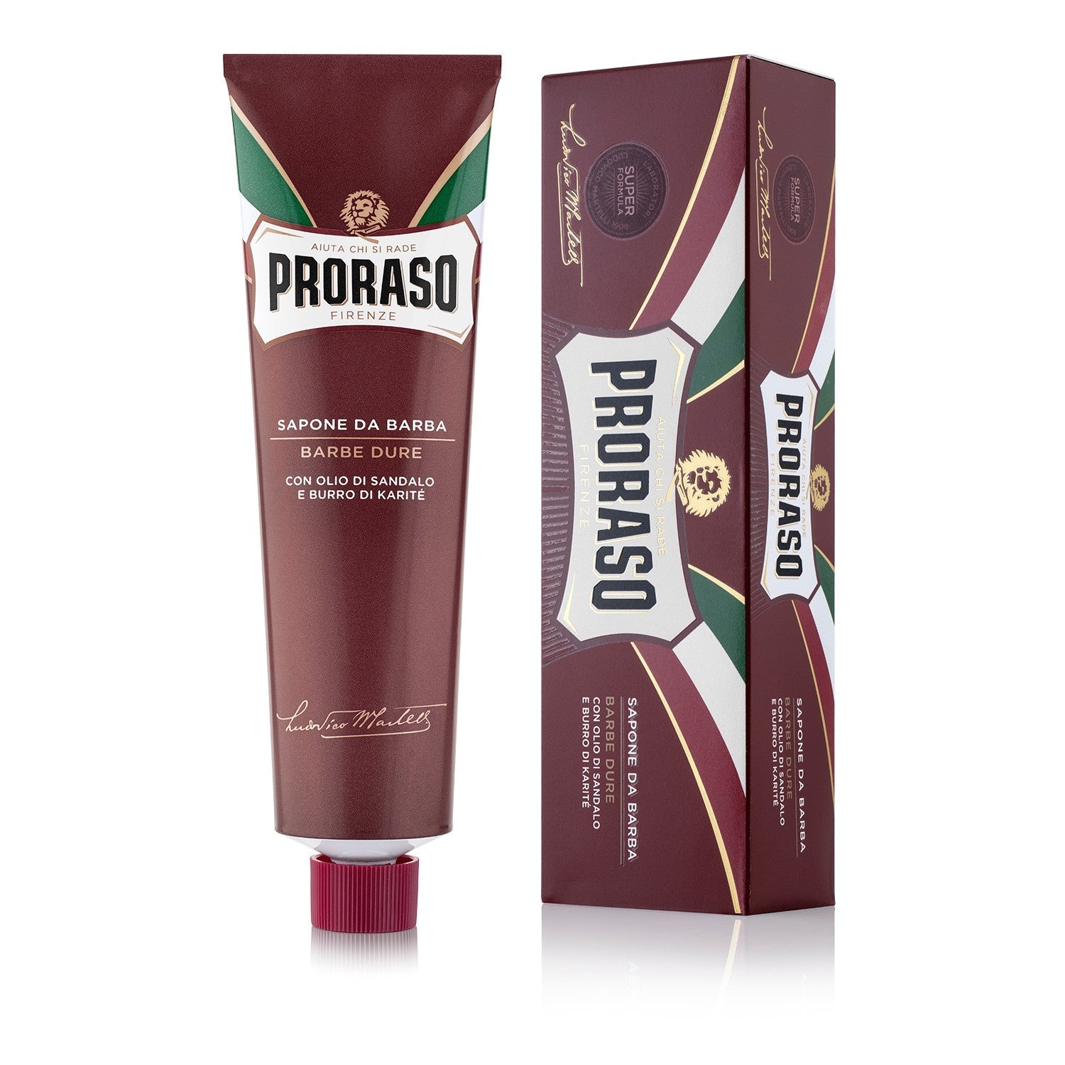 Proraso Shaving Cream - Sandalwood & Shea Butter (150ml) Shaving Creams Proraso