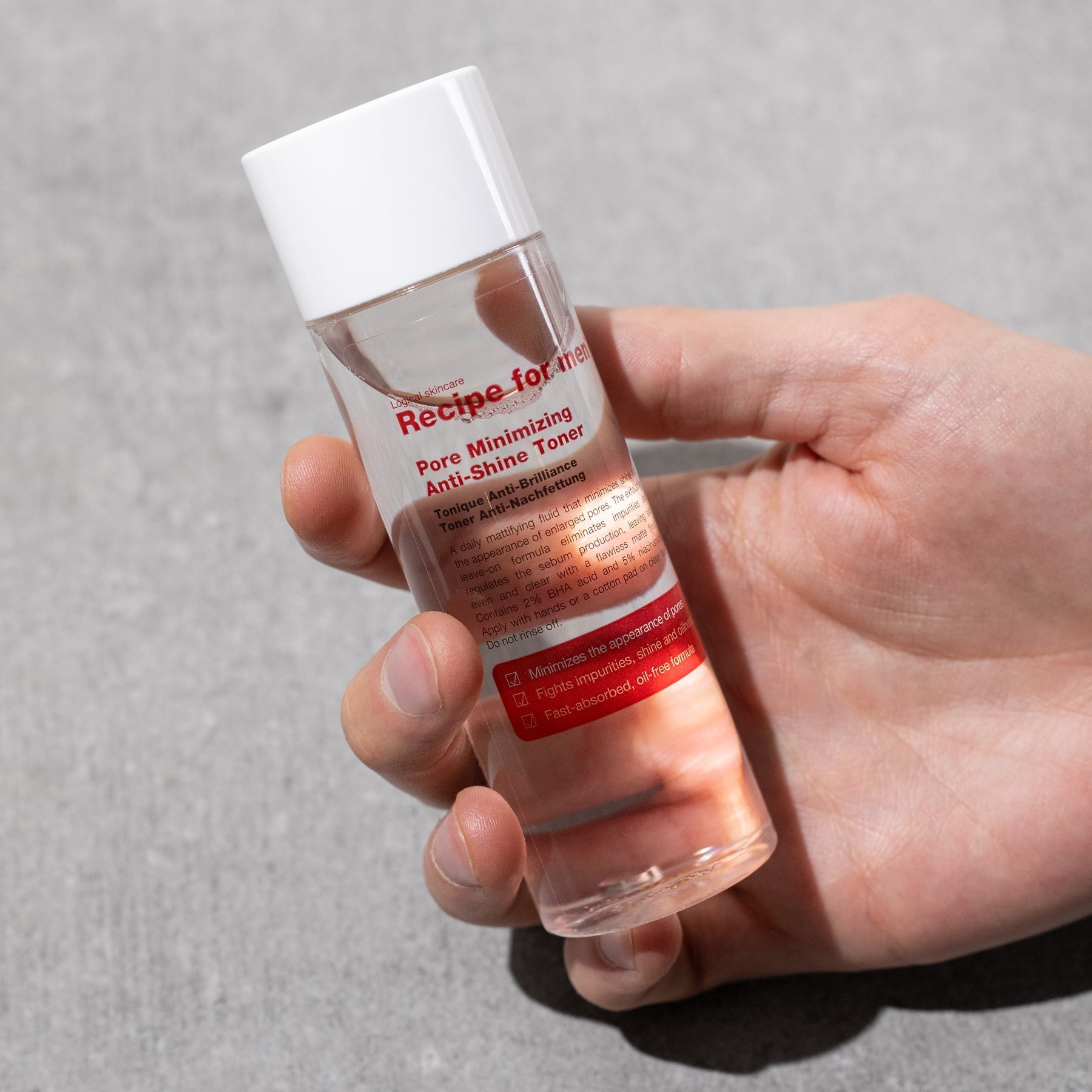 Recipe For Men Pore Minimizing Anti-Shine Toner (100ml) MASC