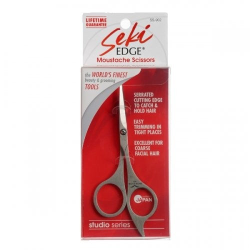 Seki Edge Stainless Steel Moustache Scissors Beard Trimmers Seki Edge