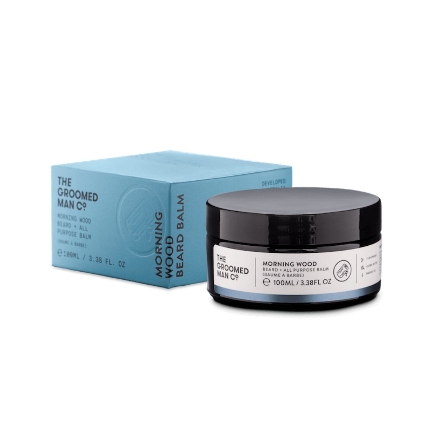 The Groomed Man Co. Beard Balm (100ml) - Scent Options Beard Balms The Groomed Man Co. Morning Wood