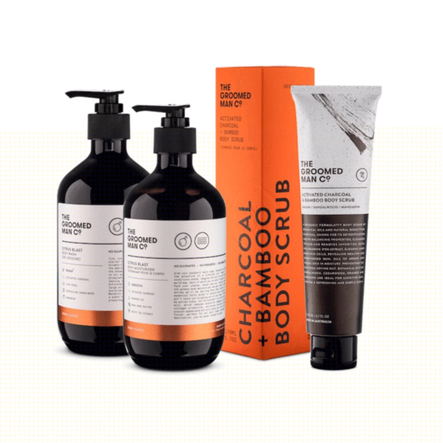 The Groomed Man Co Shower Power Pack Shower Gels & Washes The Groomed Man Co.