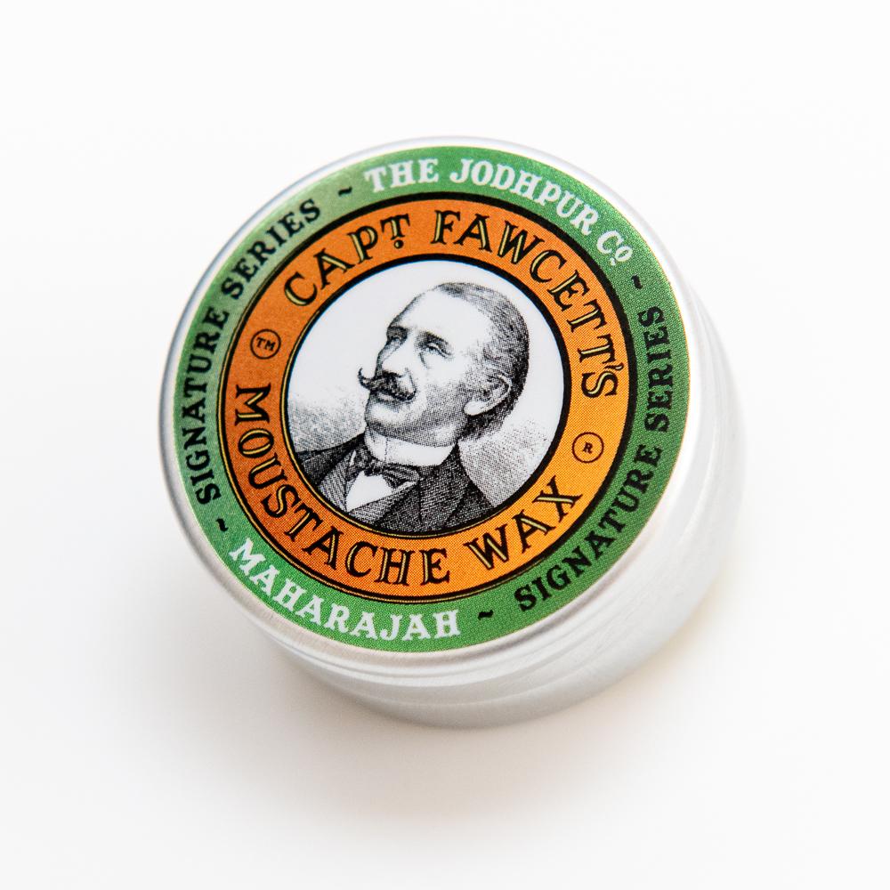 Captain Fawcett's Maharajah Moustache Wax (15ml) Moustache Waxes Capt. Fawcett