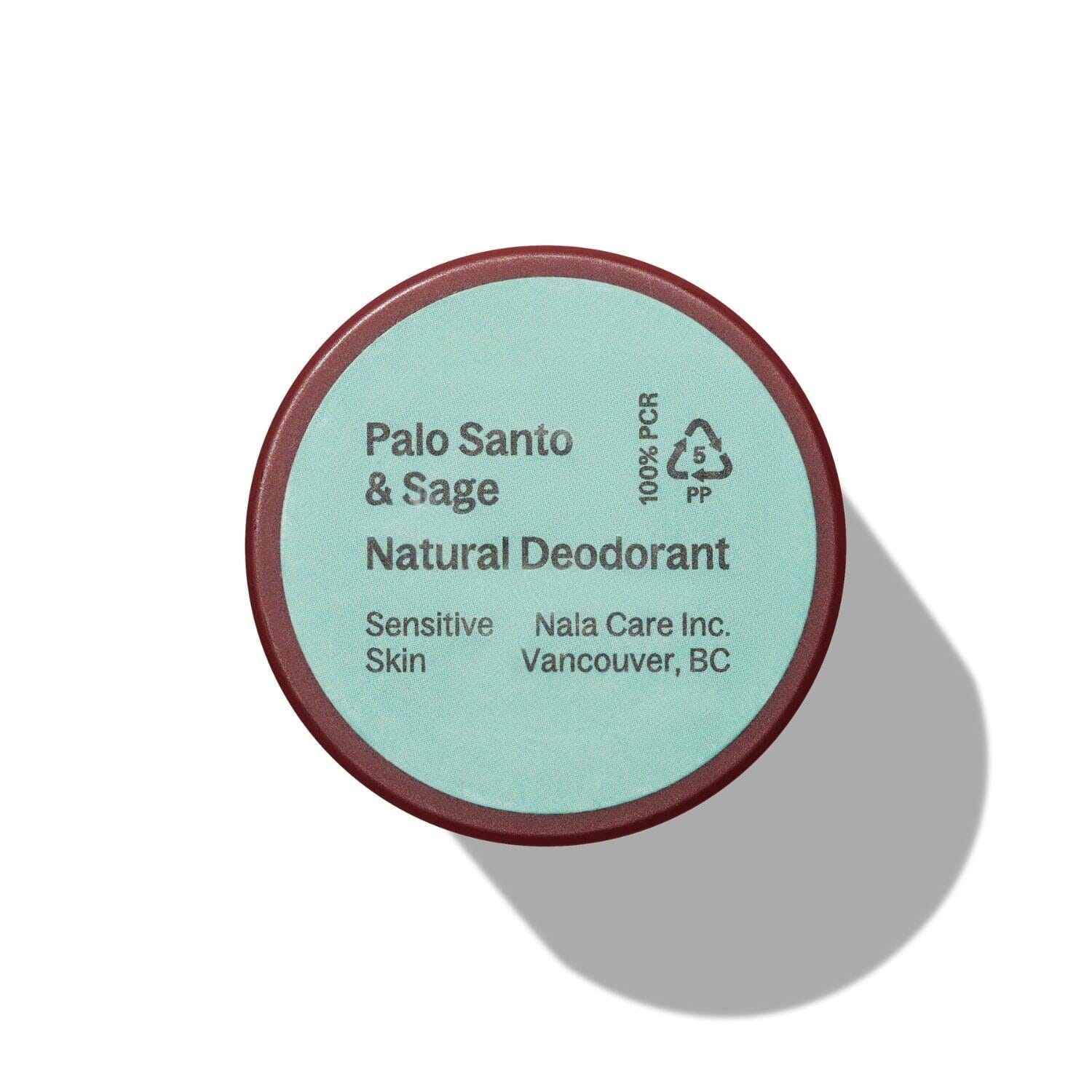 Nala Sensitive Skin Natural Deodorant - Palo Santo & Sage (60g) Deodorants & Antiperspirants Nala 